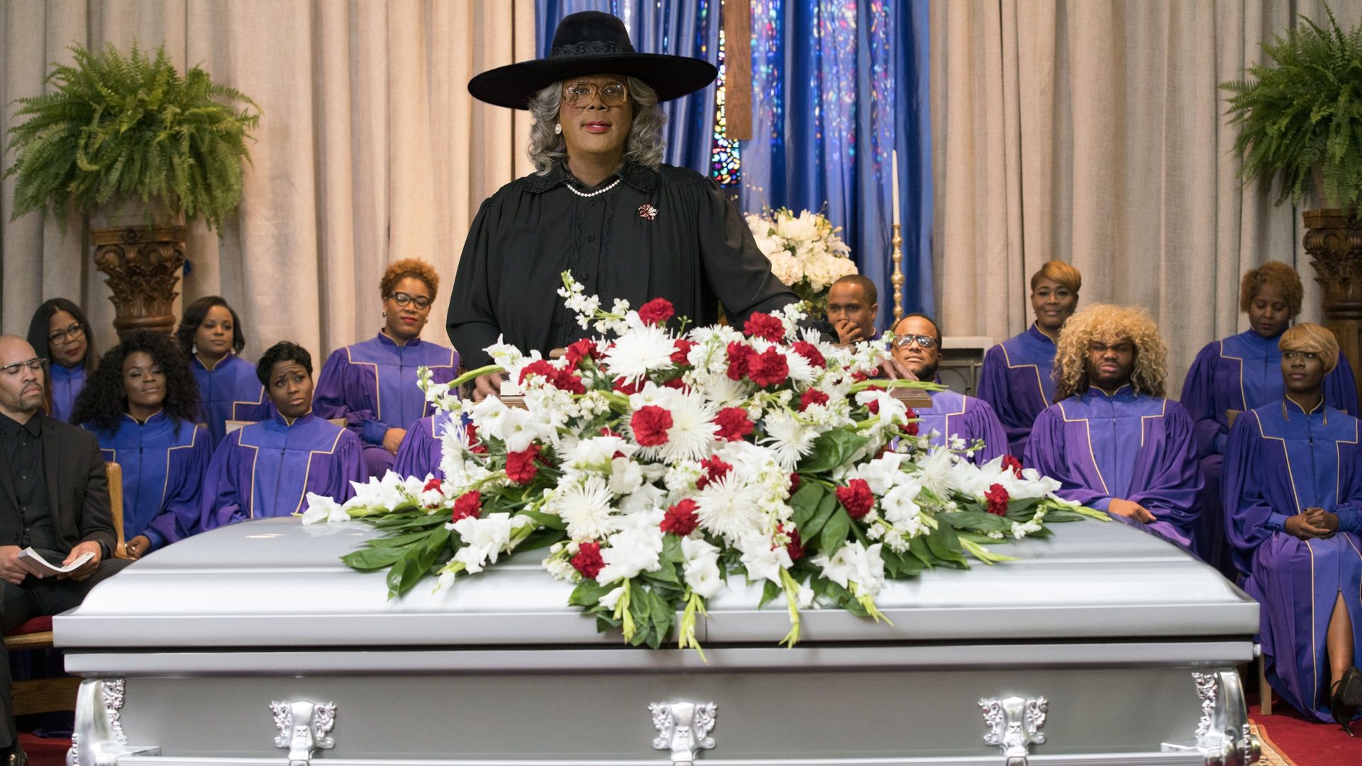 Tyler Perry's a Madea Family Funeral background