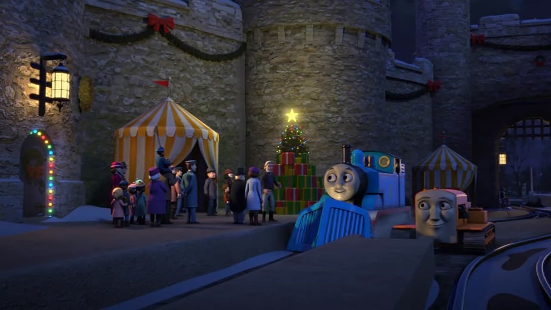 Thomas & Friends: Christmas on Sodor background