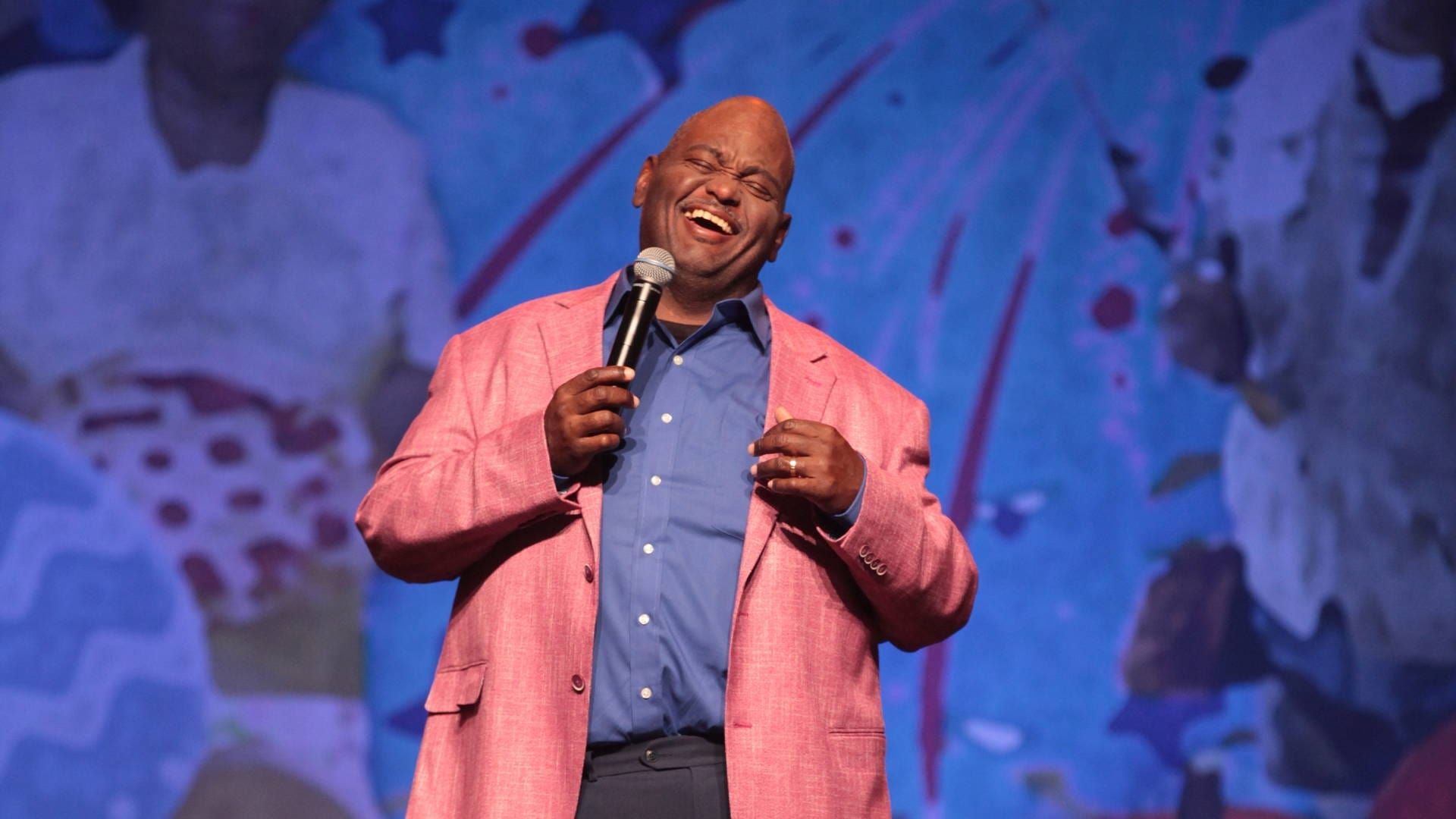 Lavell Crawford: Home for the Holidays background