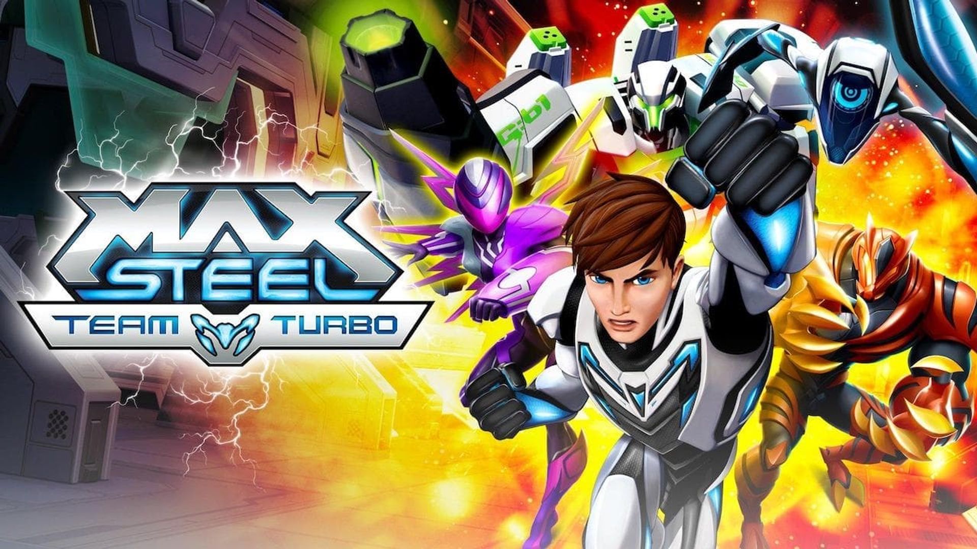 Max Steel: Team Turbo background