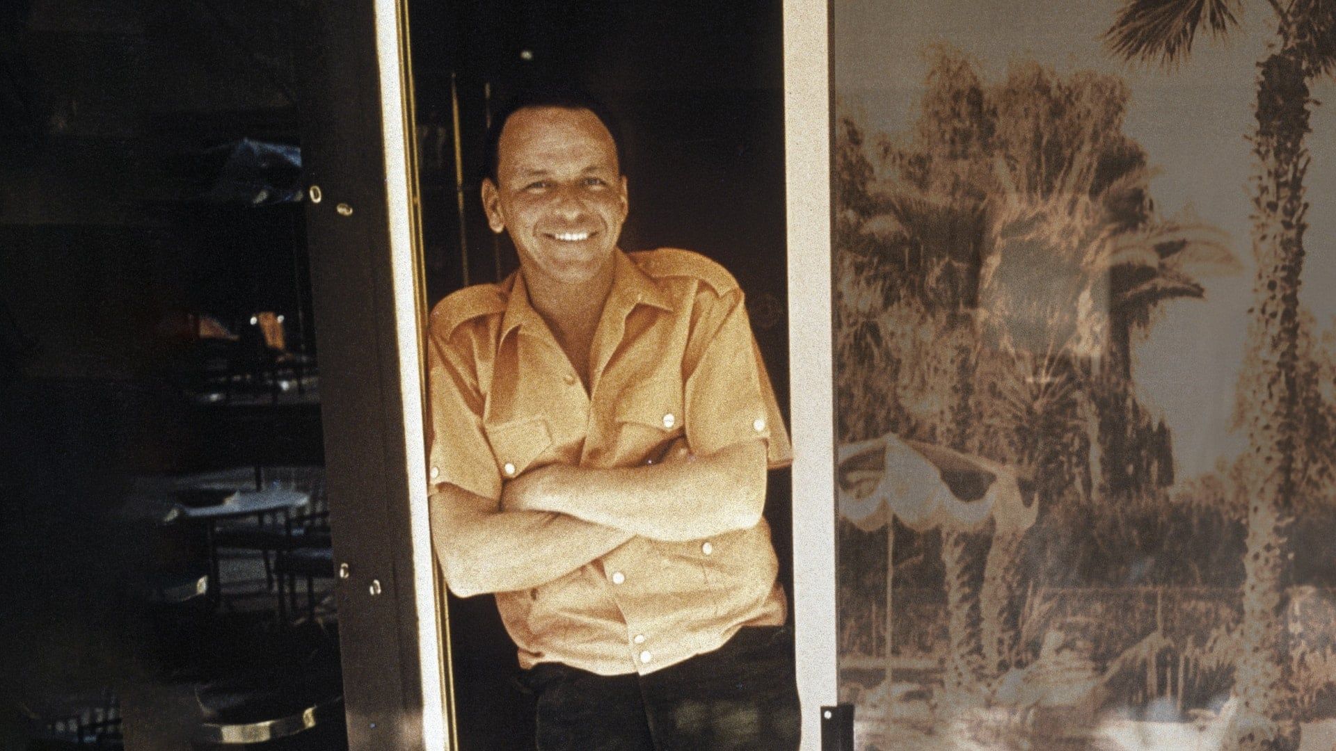 Sinatra in Palm Springs background