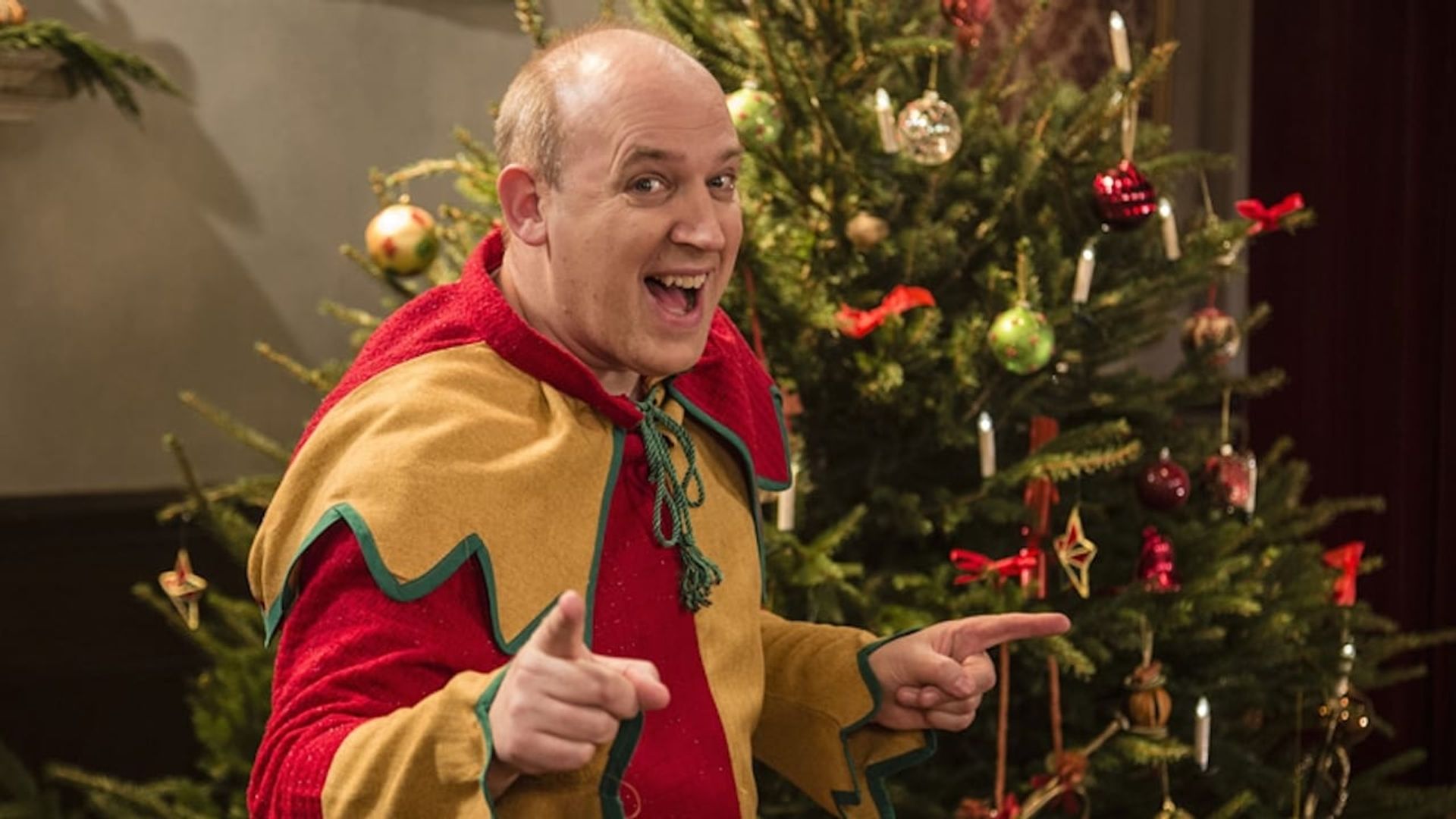 Tim Vine Travels Through Time Christmas Special background