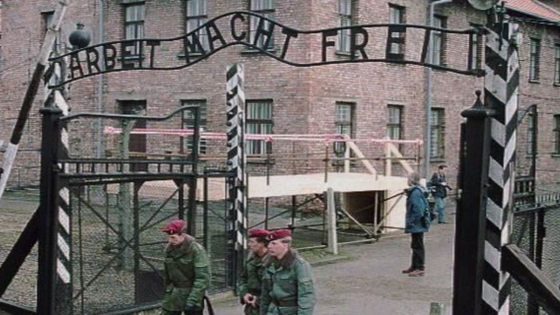 The Guard of Auschwitz background