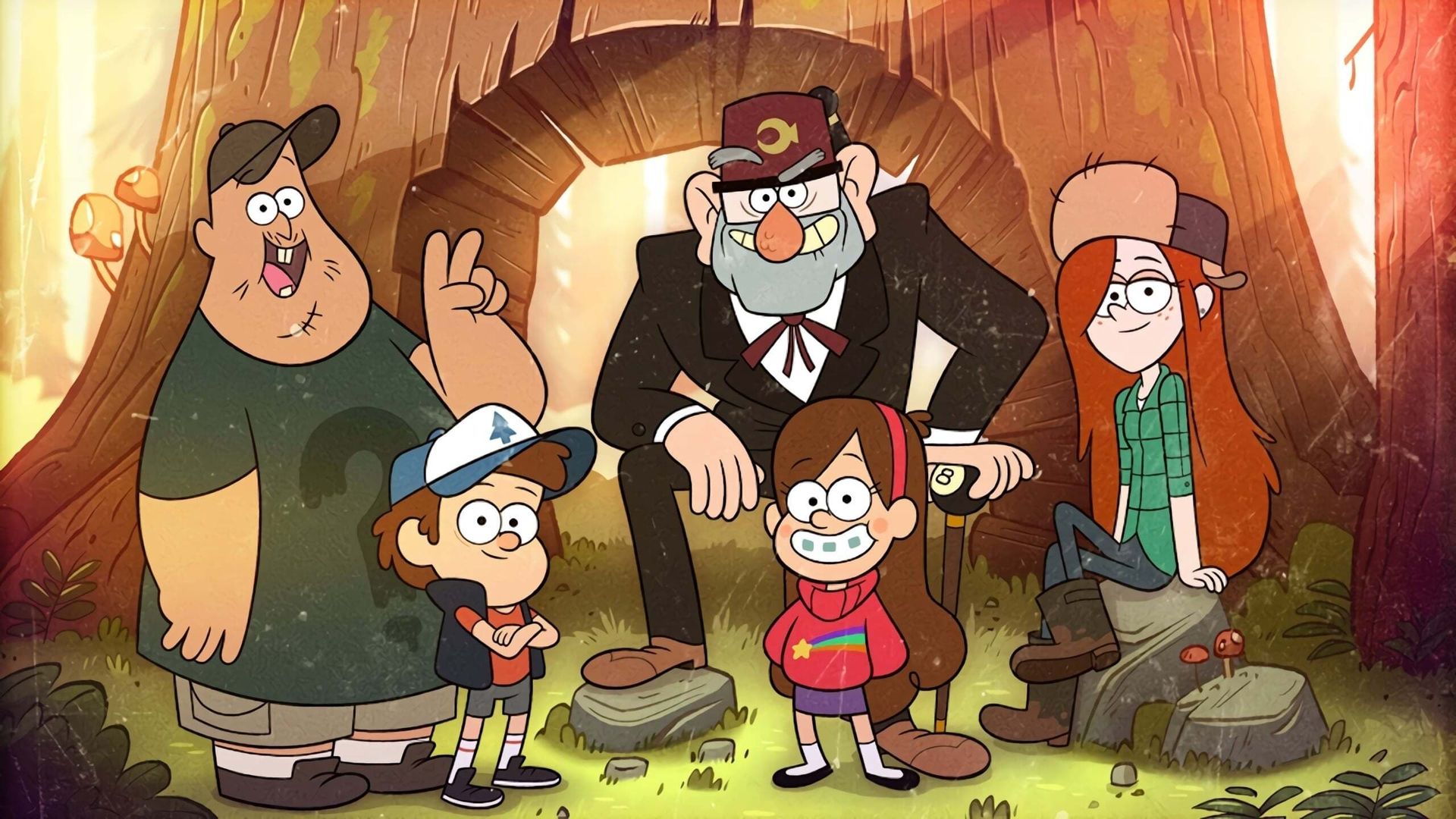 One Crazy Summer: A Look Back at Gravity Falls background