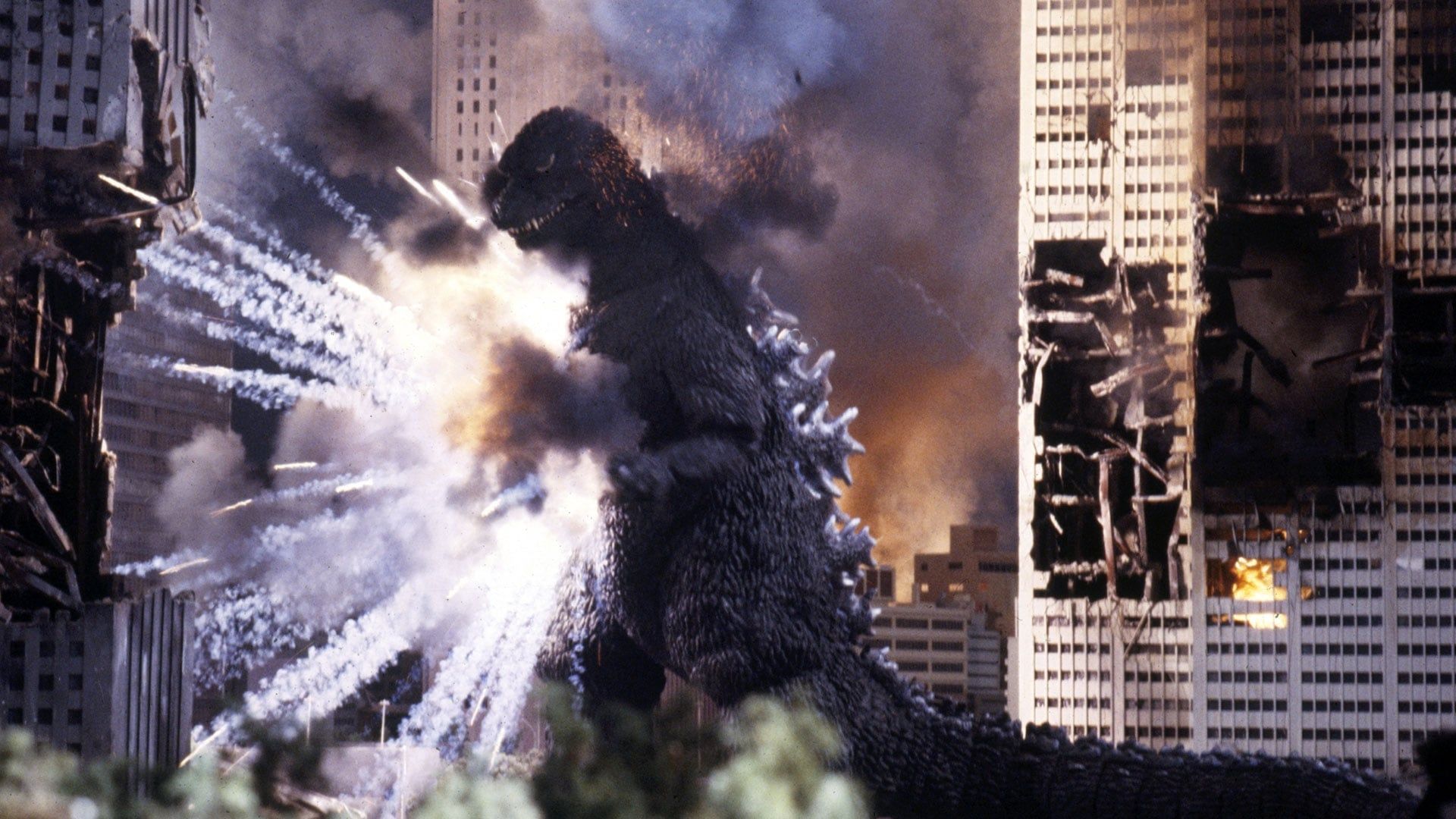 The Return of Godzilla background