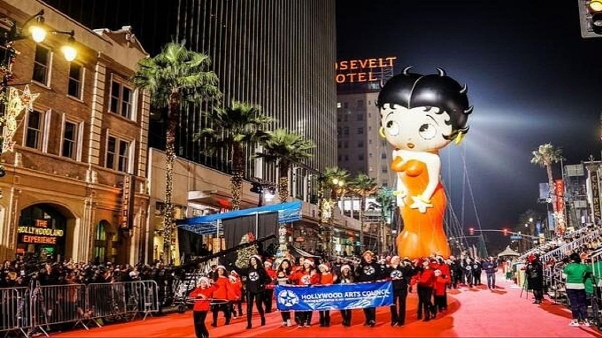 The 87th Annual Hollywood Christmas Parade background