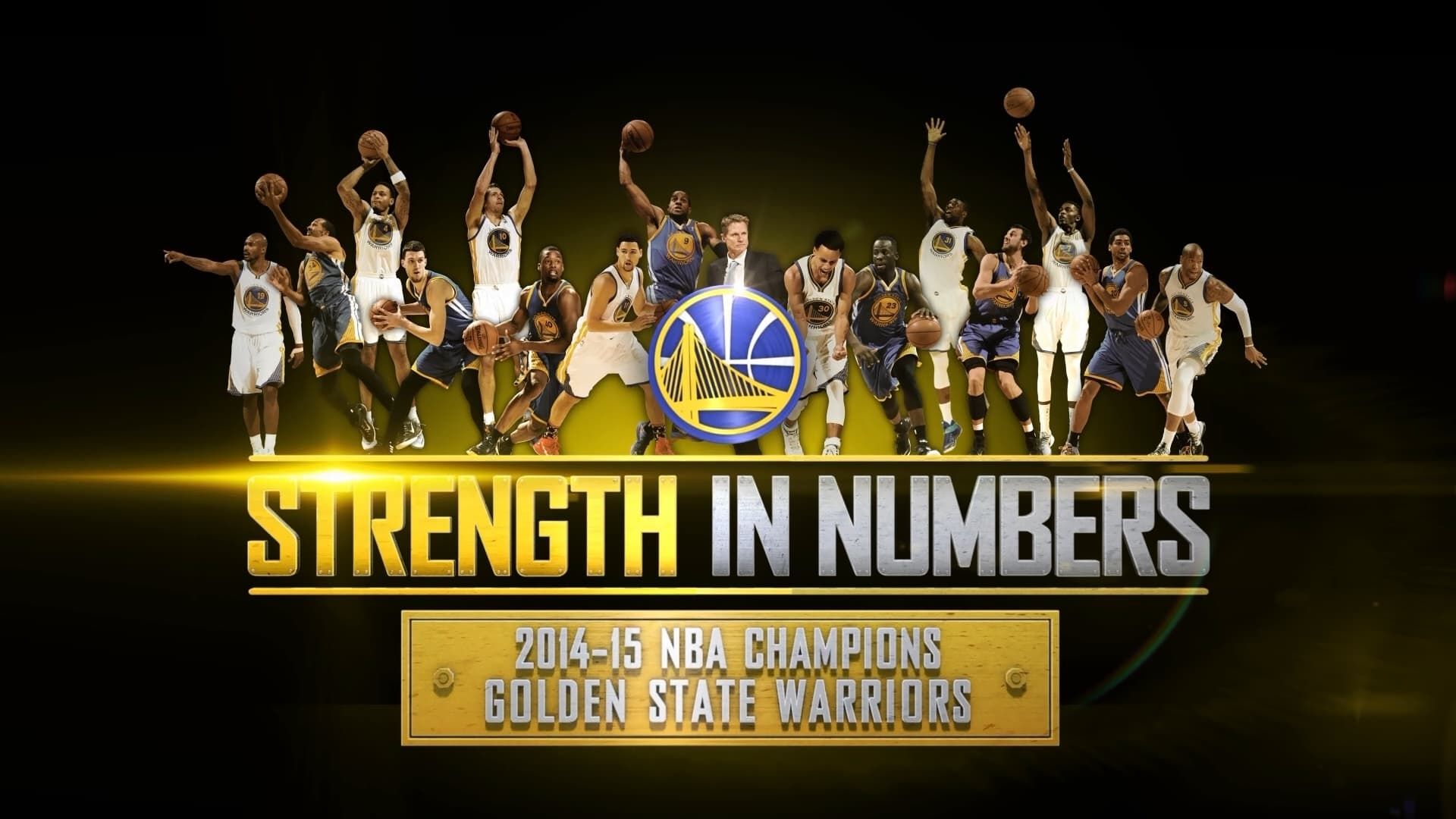 2014-2015 NBA Champions - Golden State Warriors background