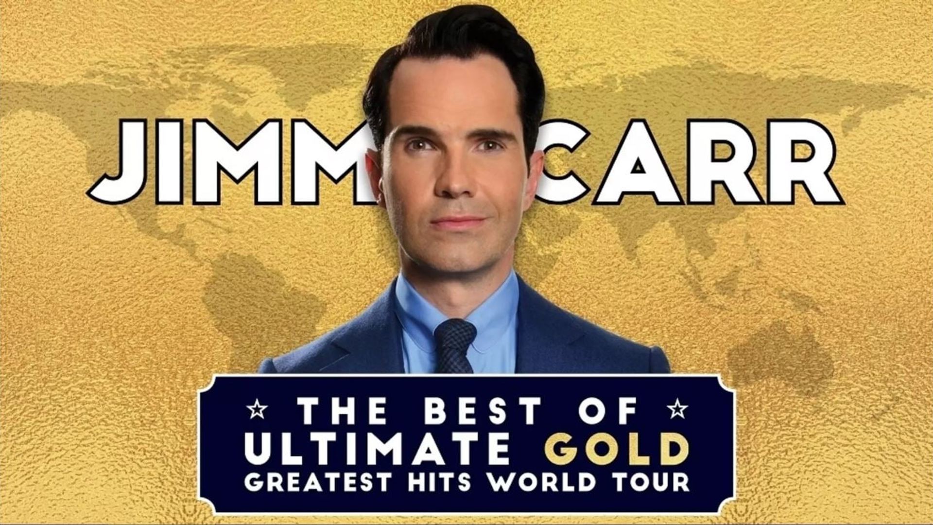 Jimmy Carr: The Best of Ultimate Gold Greatest Hits background