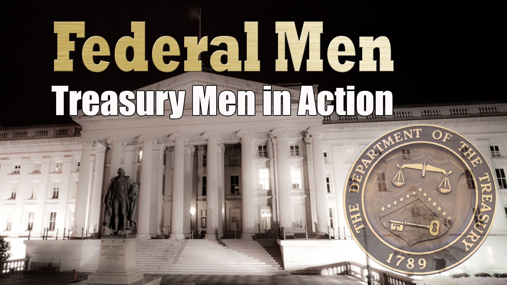 Treasury Men in Action background