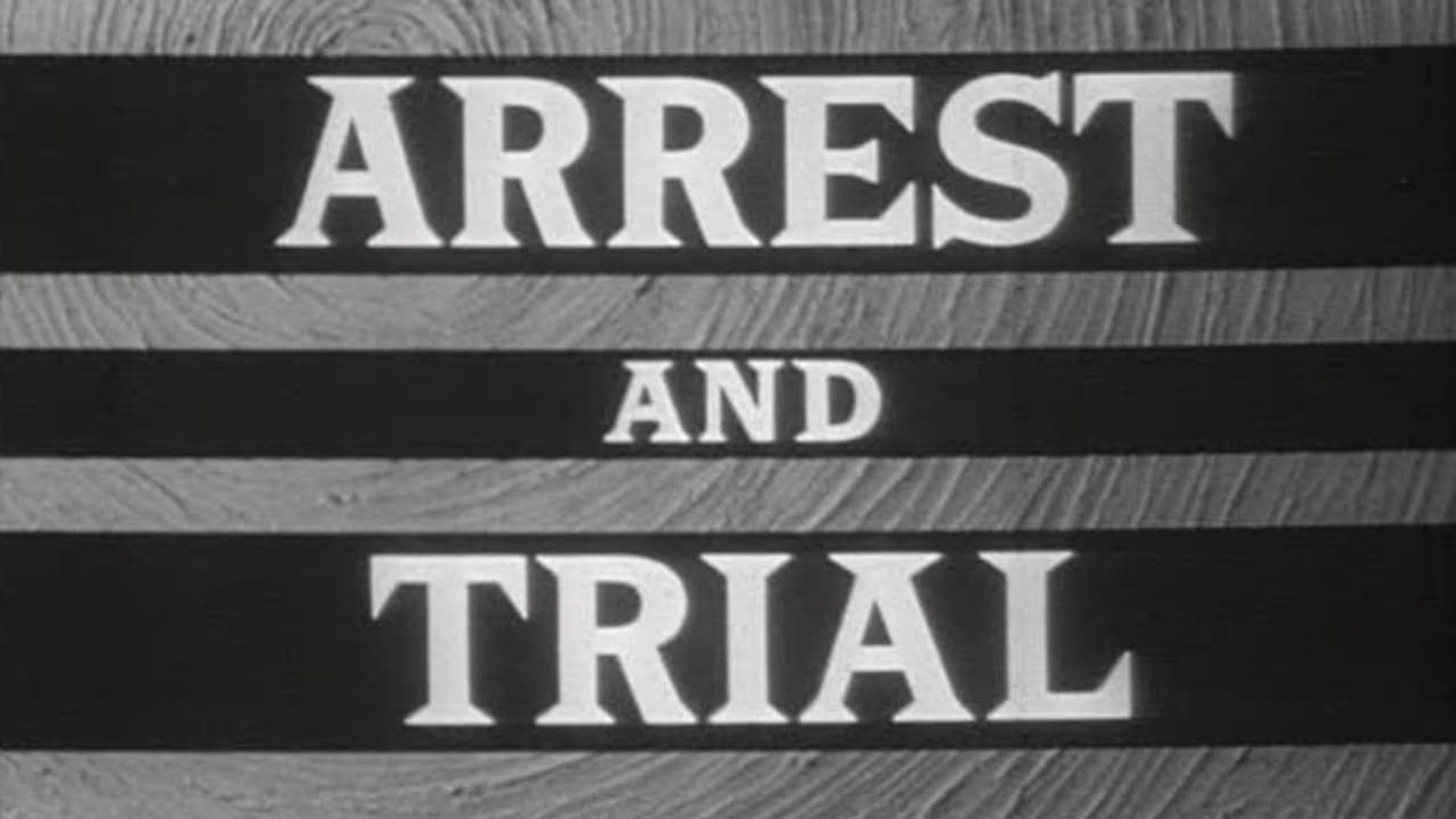 Arrest and Trial background