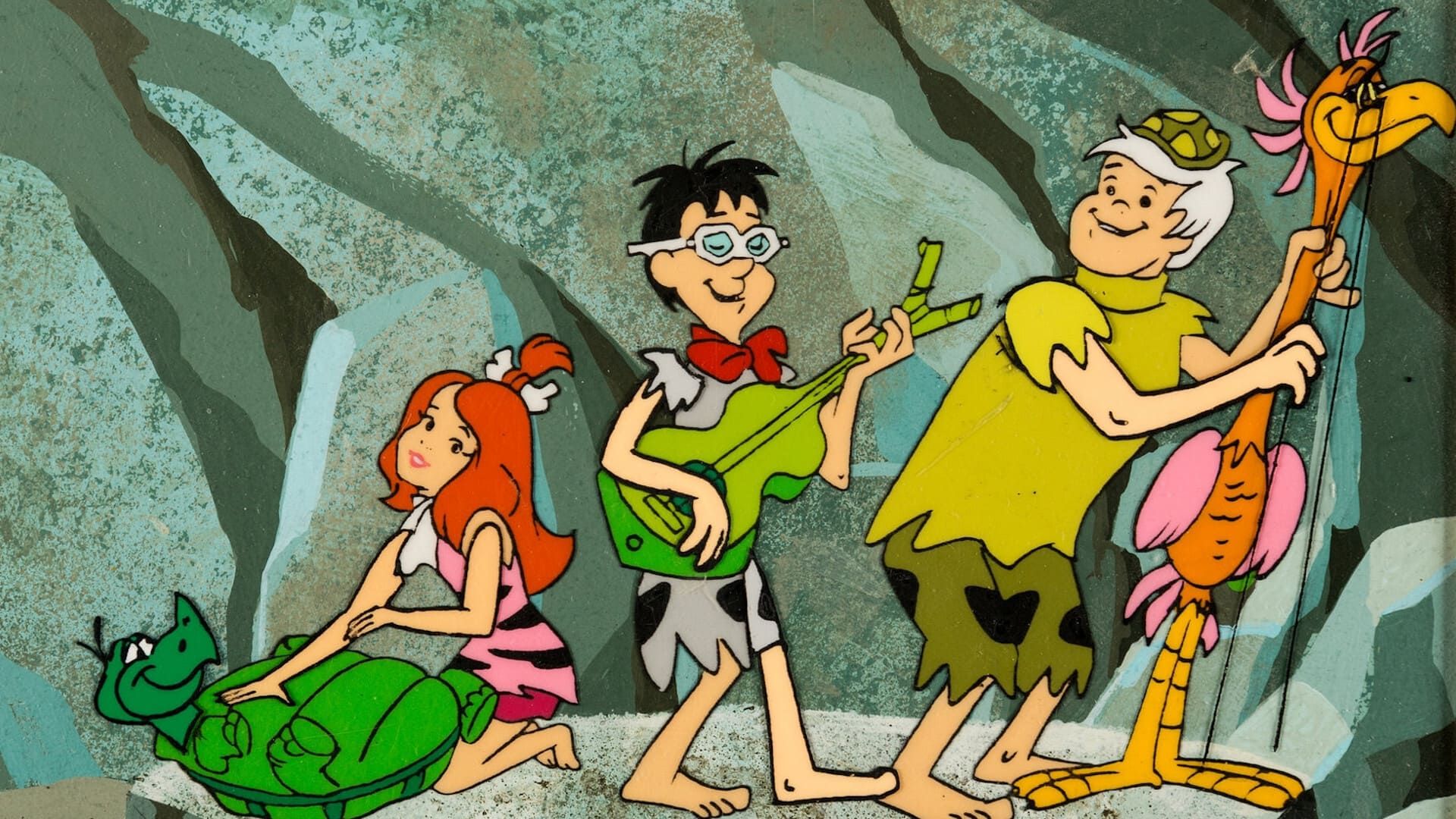 The Flintstone Comedy Hour background