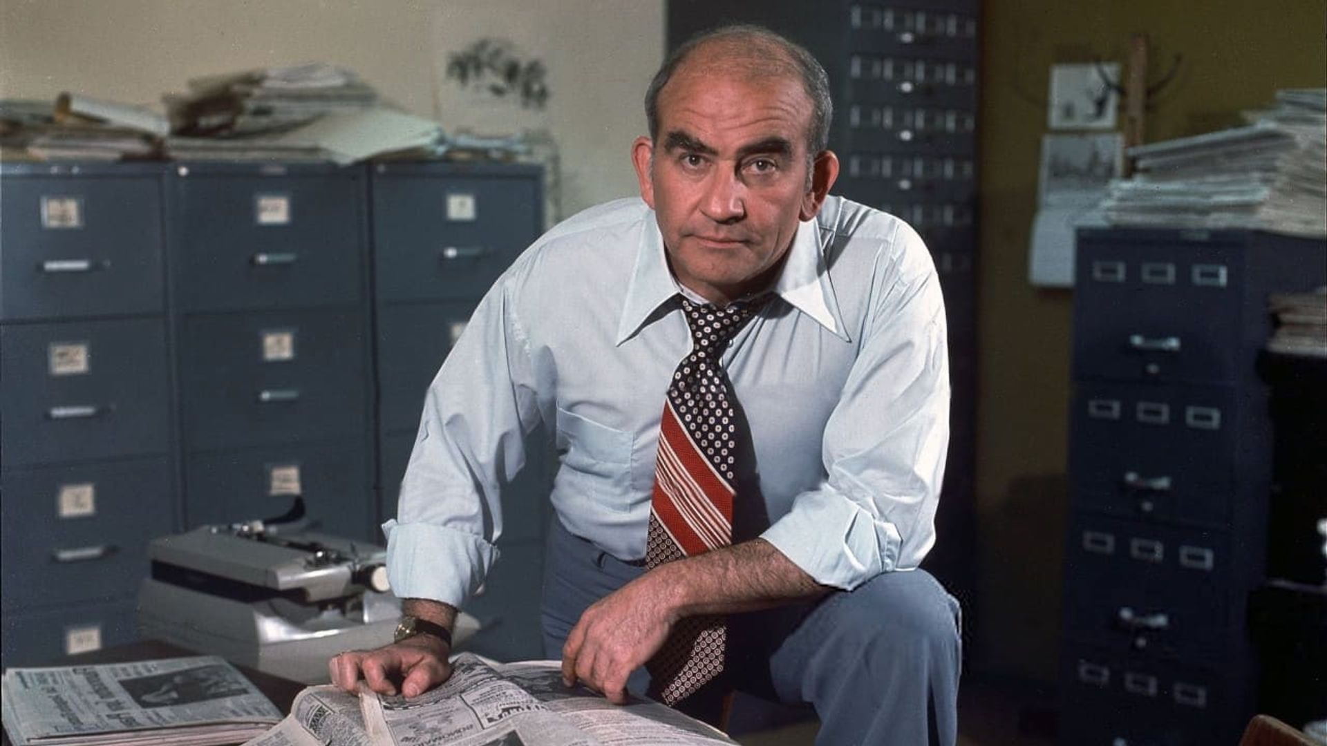 Lou Grant background