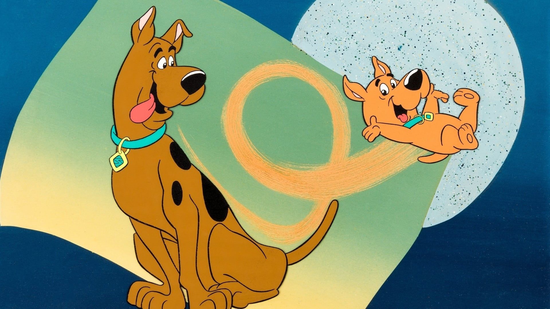 The New Scooby and Scrappy-Doo Show background