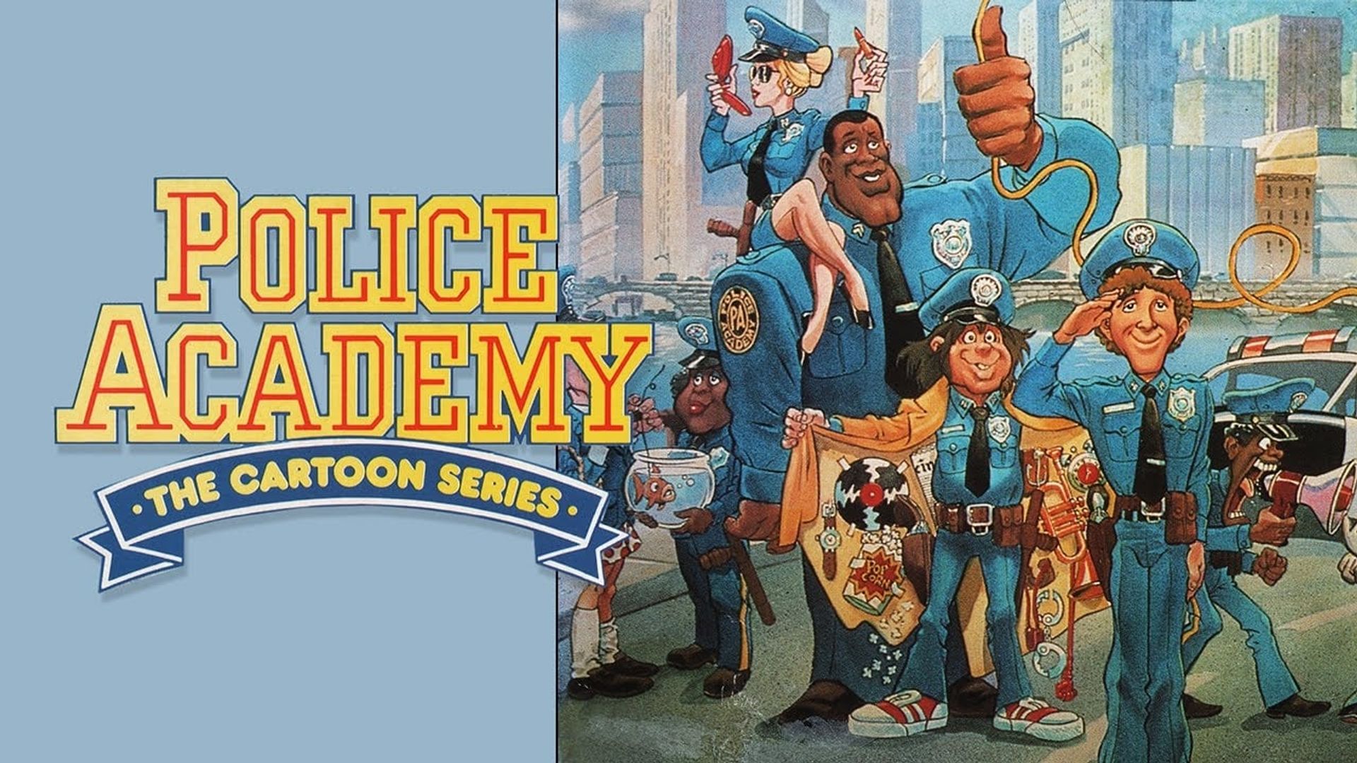 Police Academy: The Animated Series background