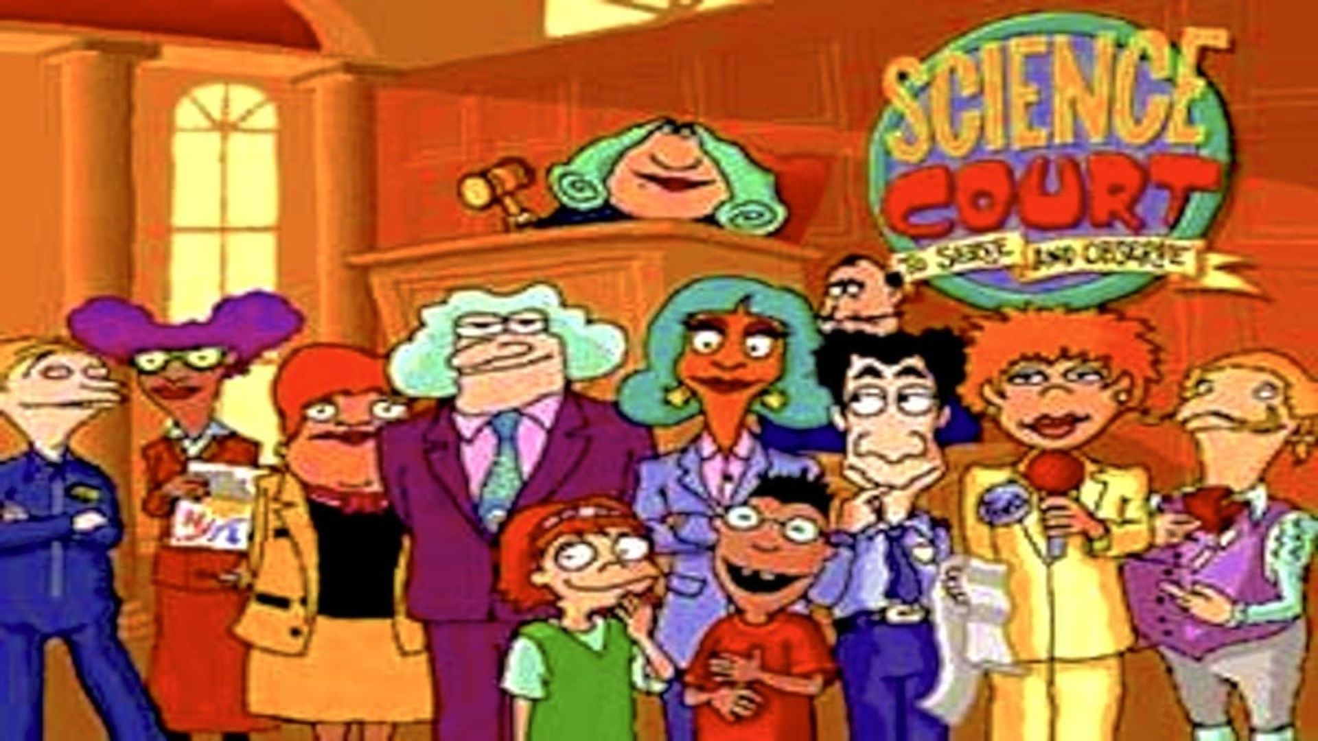 Science Court background