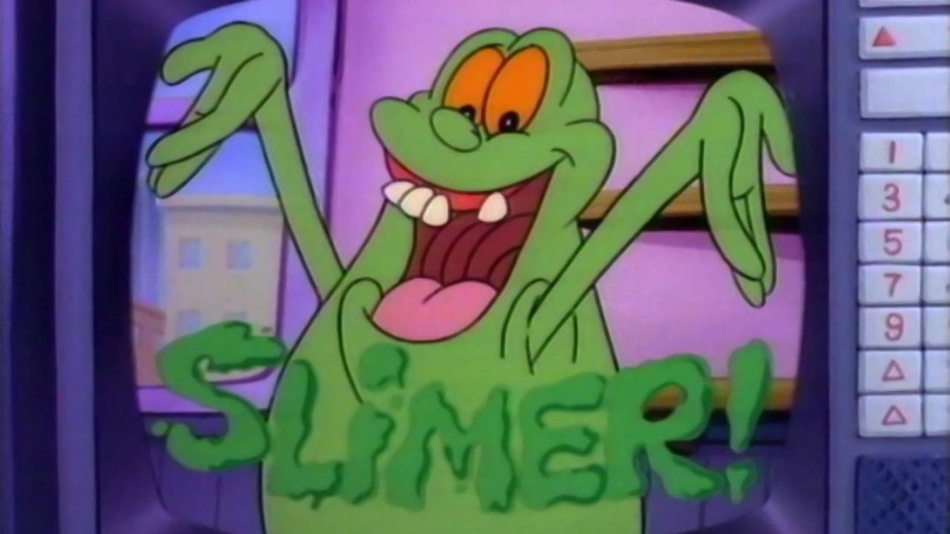 Slimer! And the Real Ghostbusters background