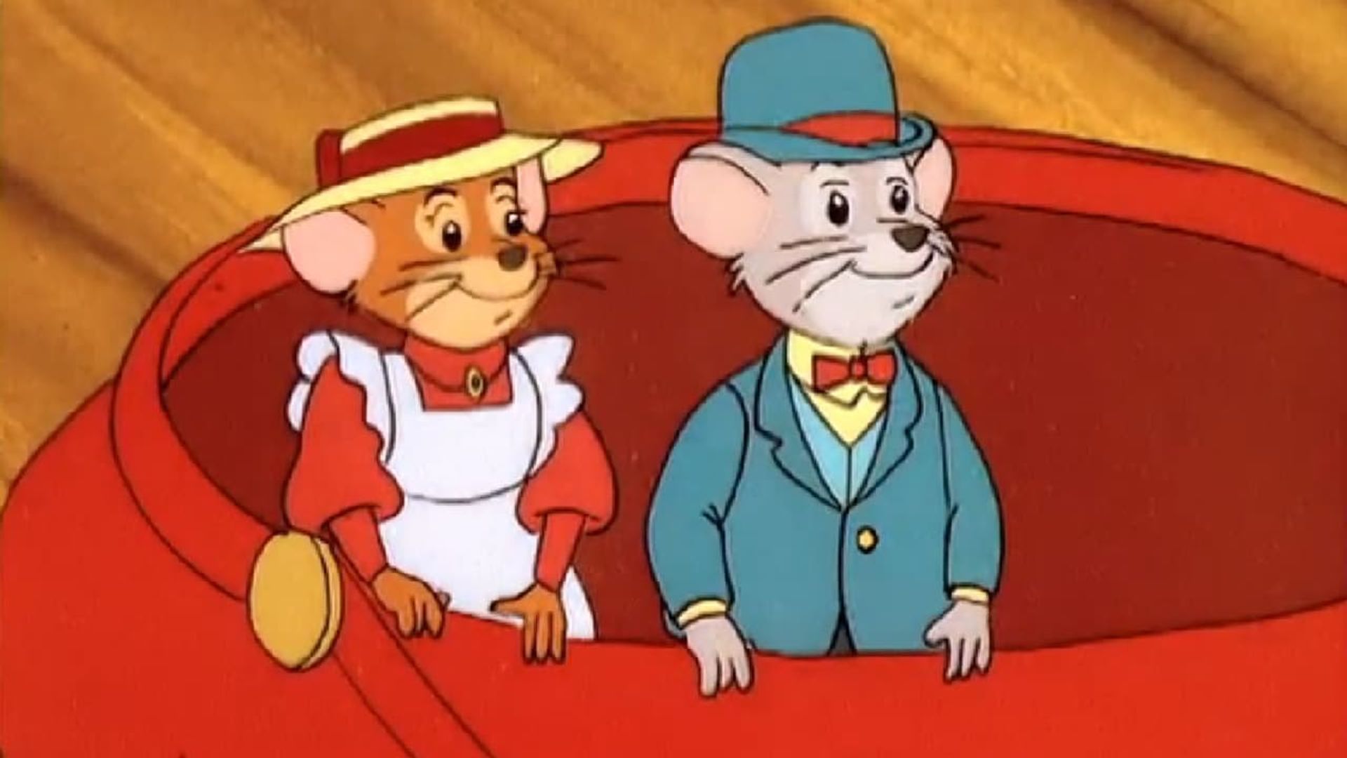 The Country Mouse and the City Mouse Adventures background