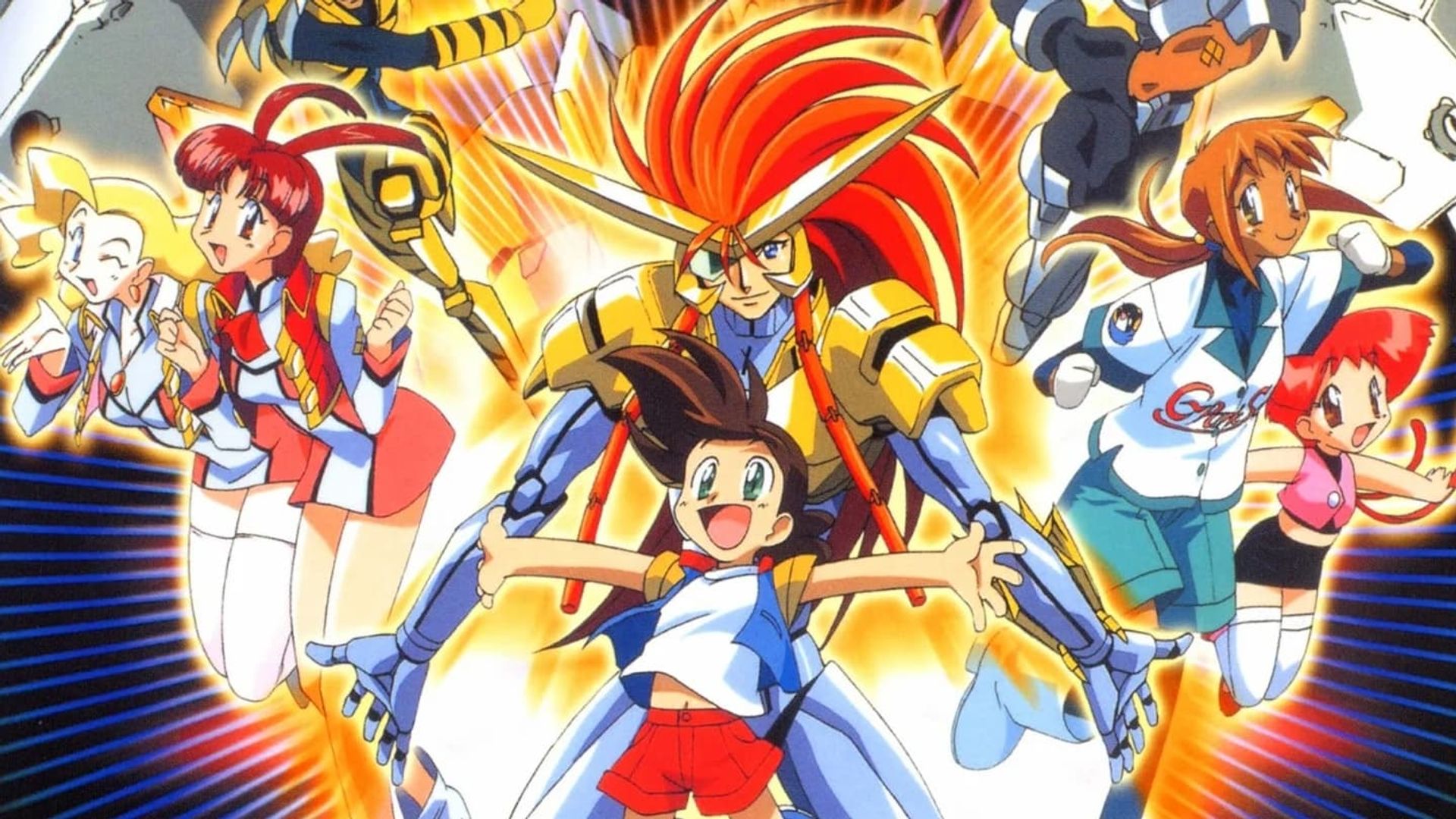 King of the Braves GaoGaiGar background