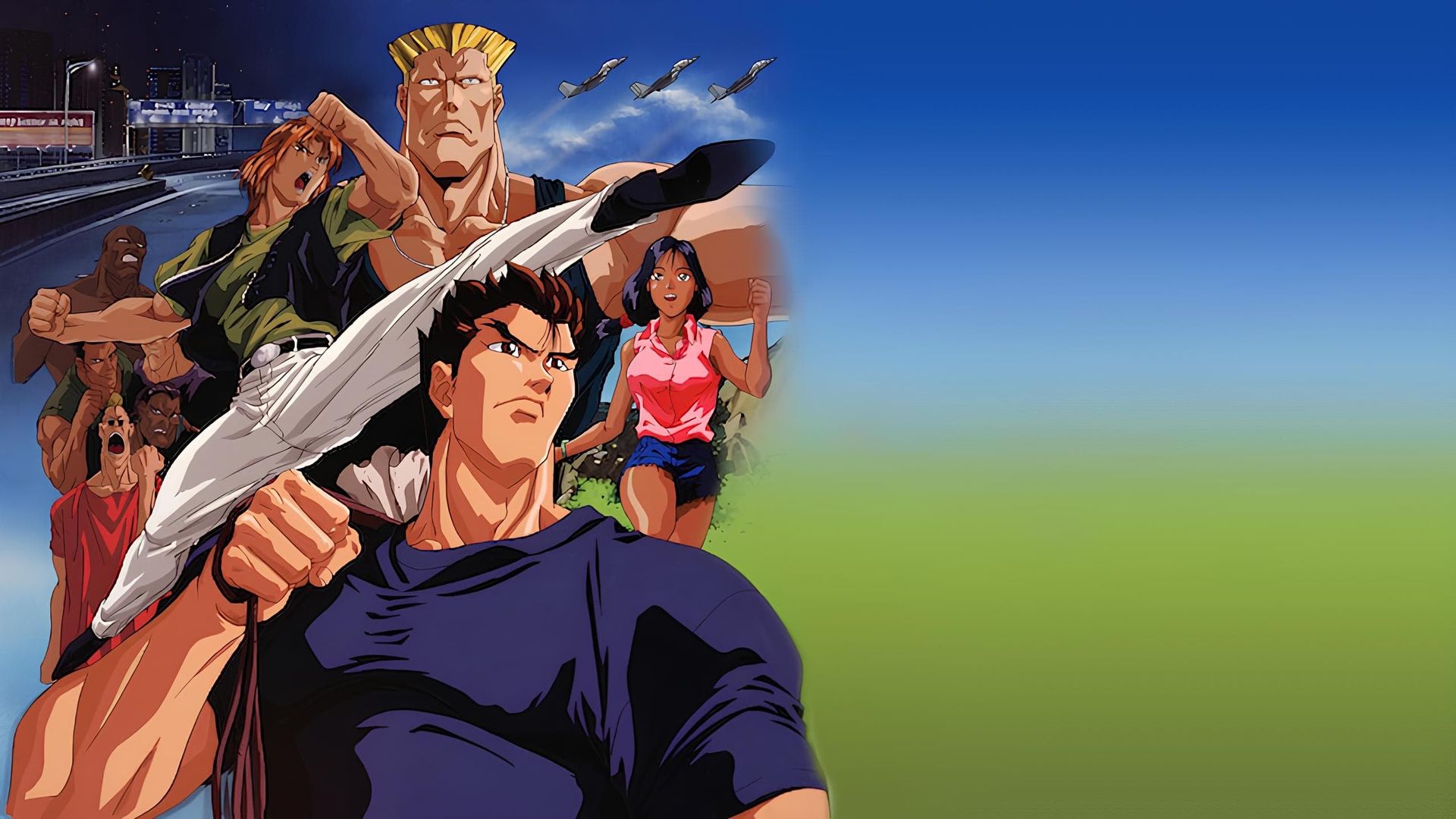 Street Fighter II: V background