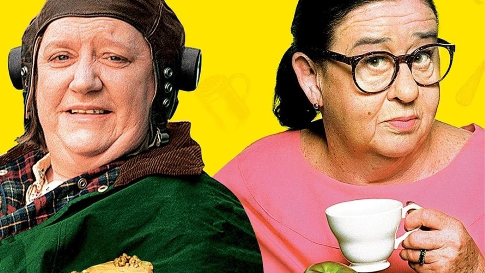 Two Fat Ladies background