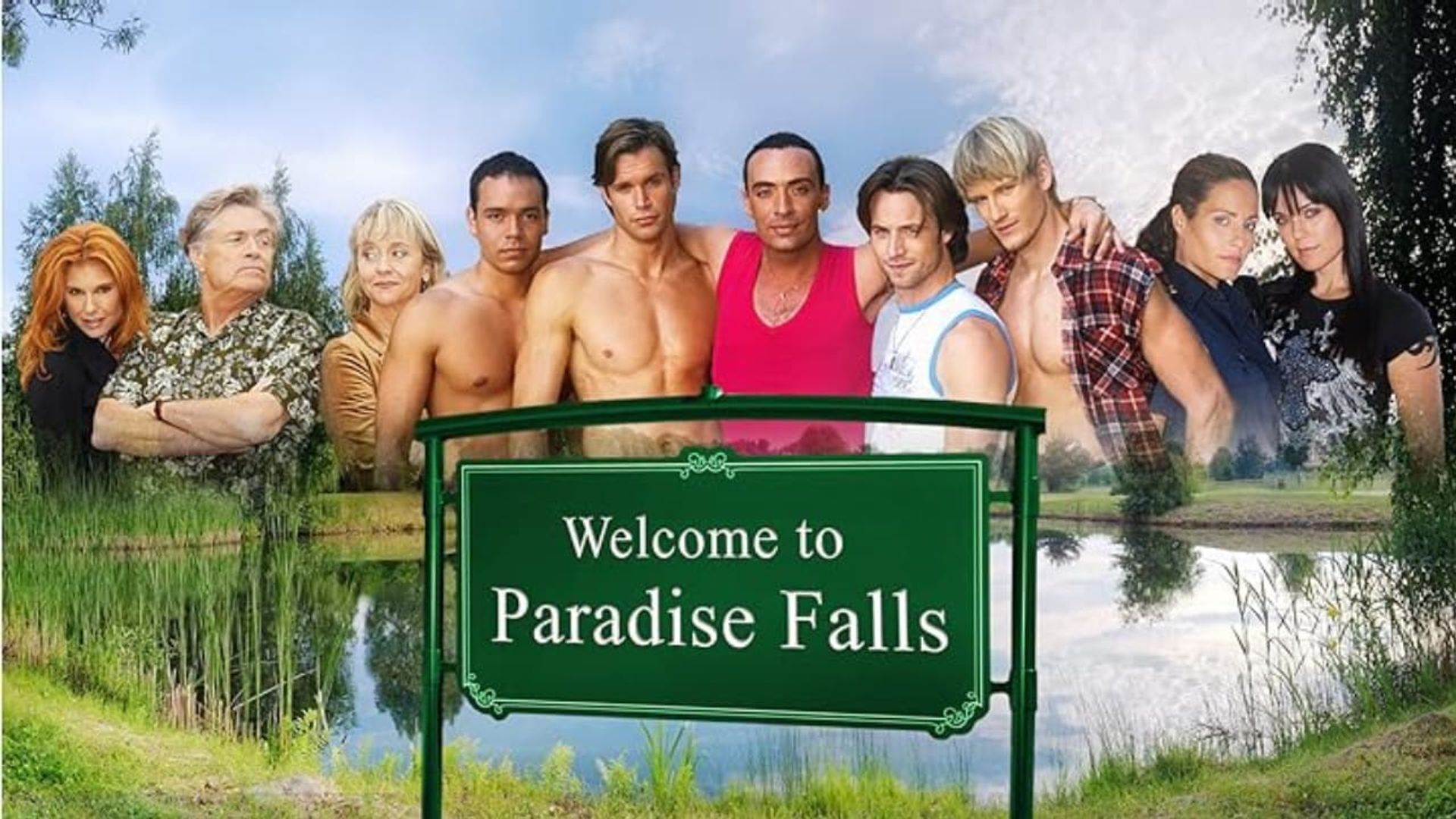 Paradise Falls background