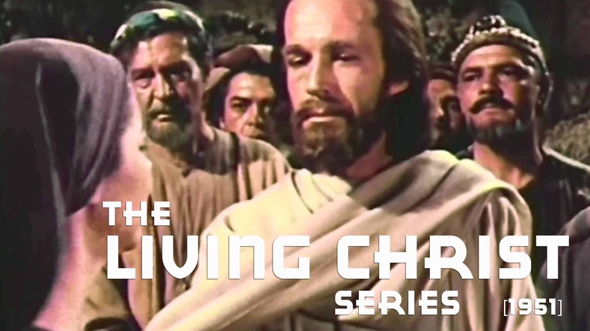 The Living Christ Series background