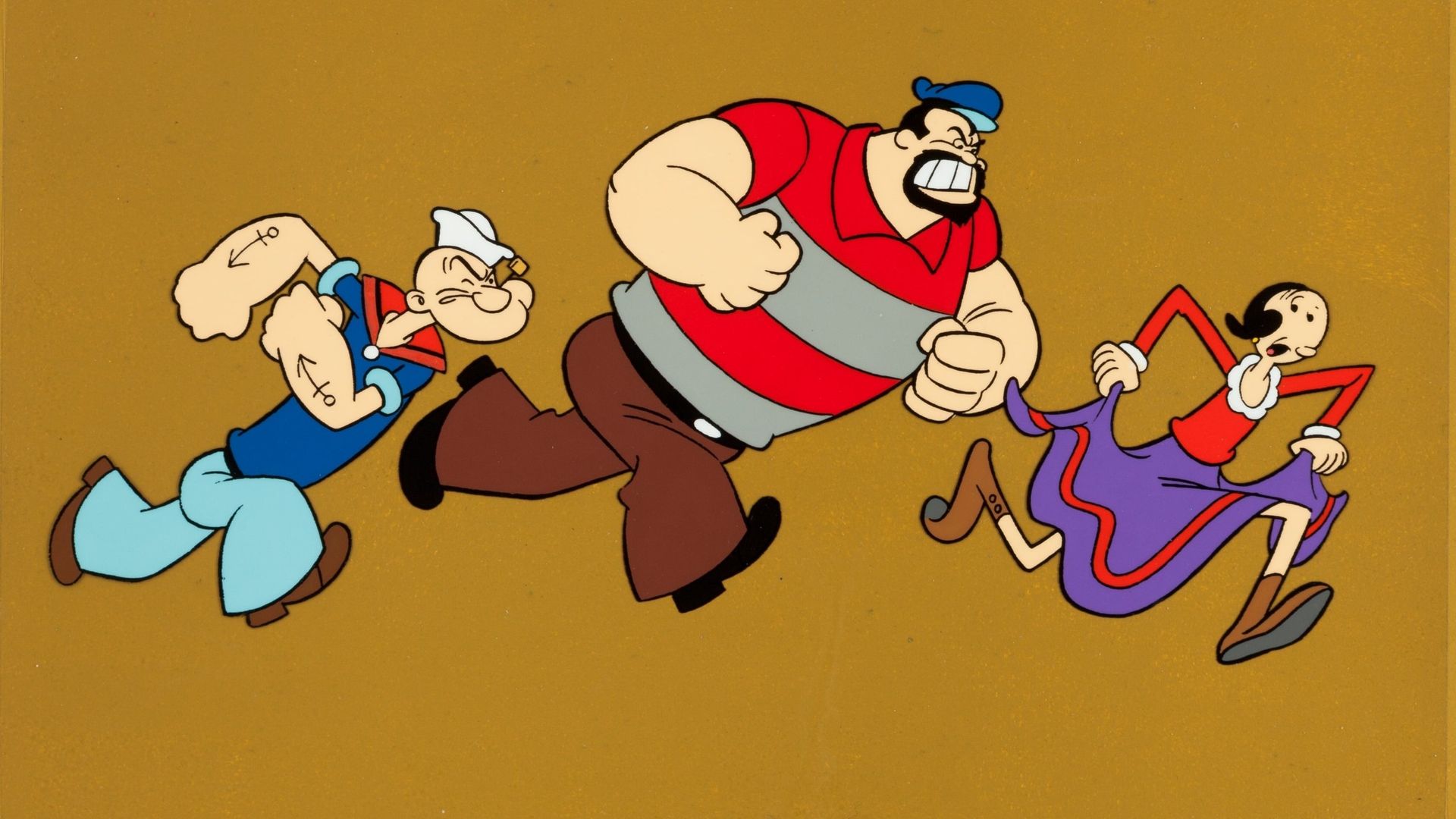 The All-New Popeye Hour background
