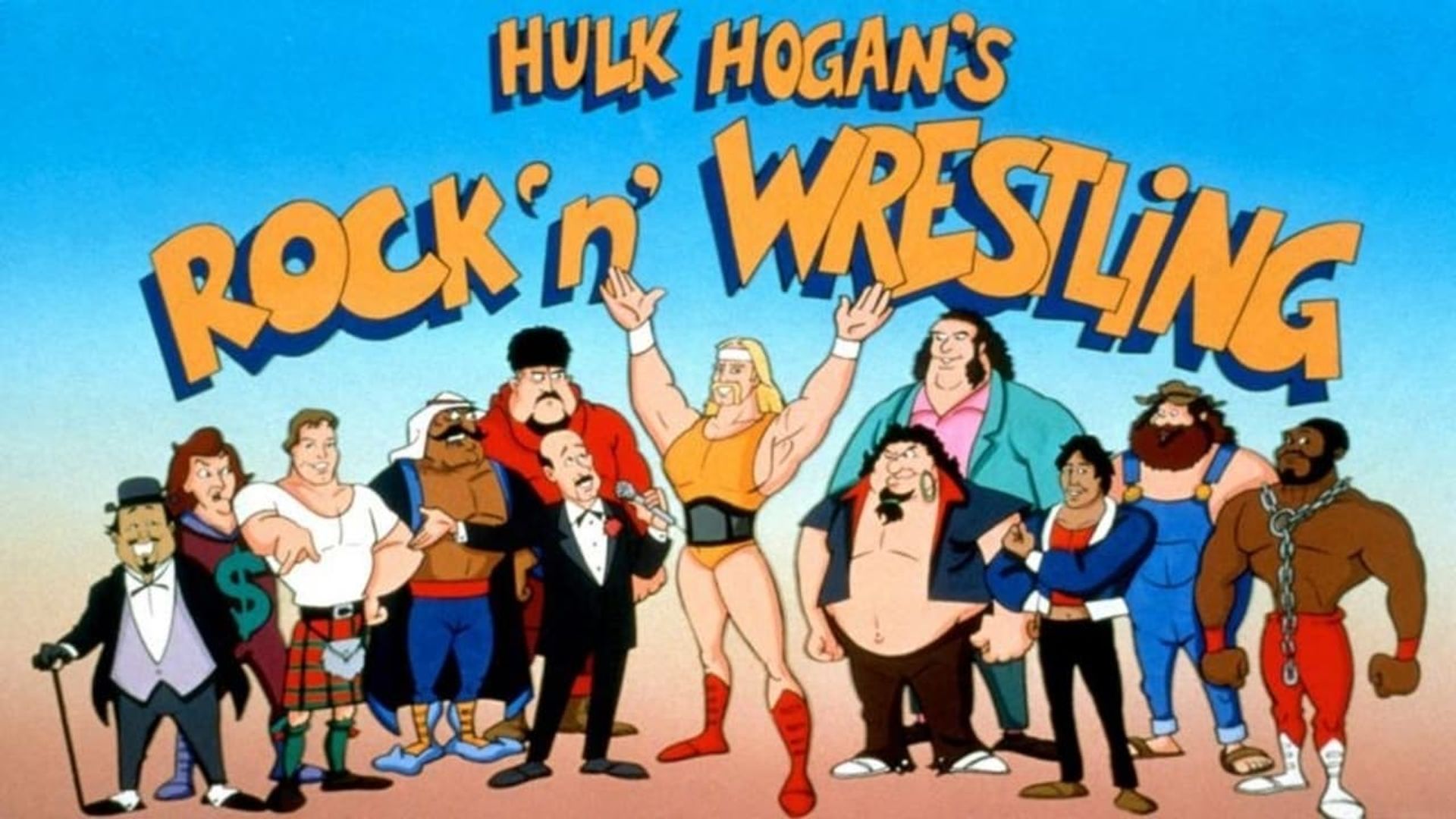 Hulk Hogan's Rock 'n' Wrestling background