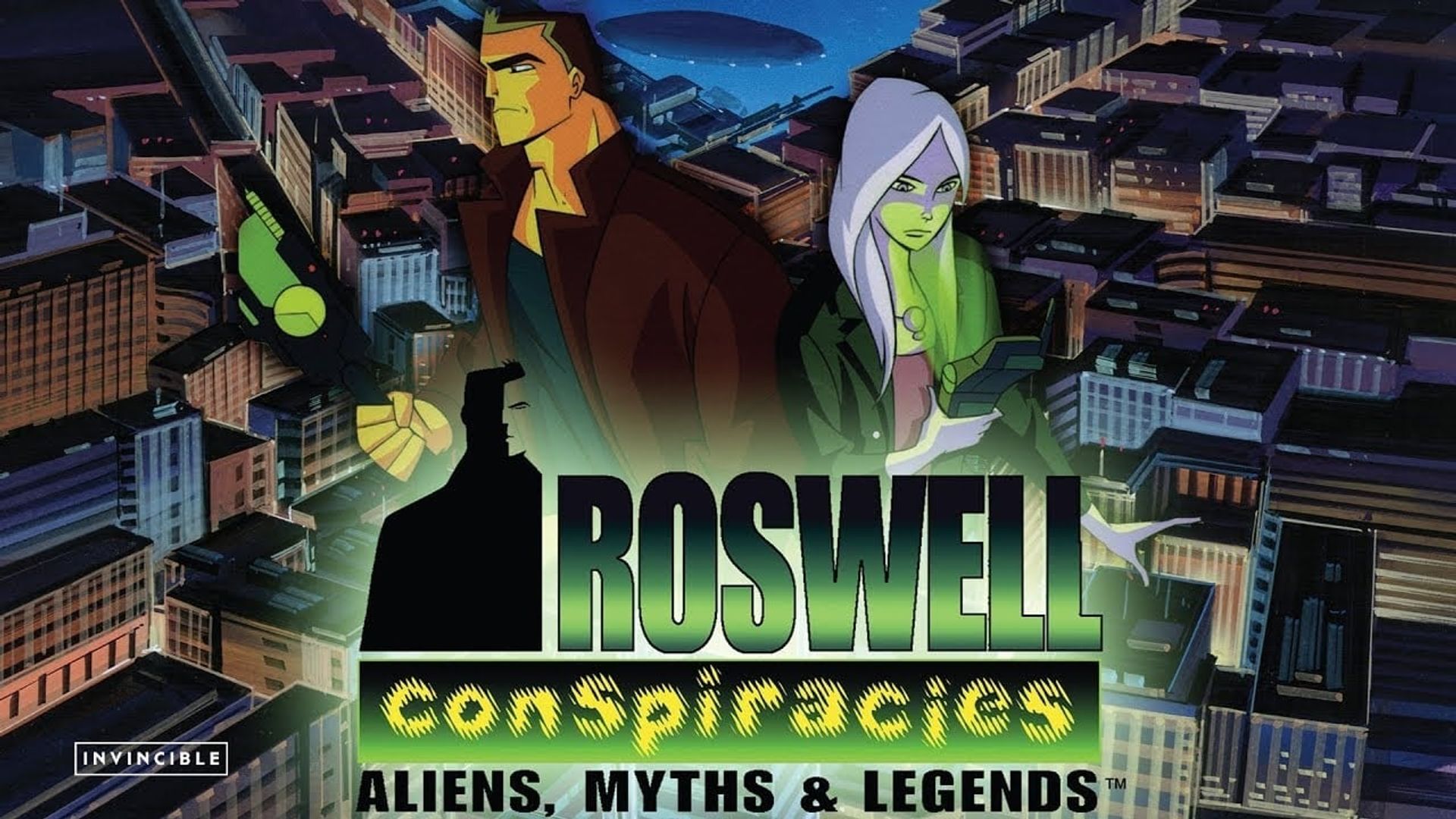 Roswell Conspiracies: Aliens, Myths & Legends background