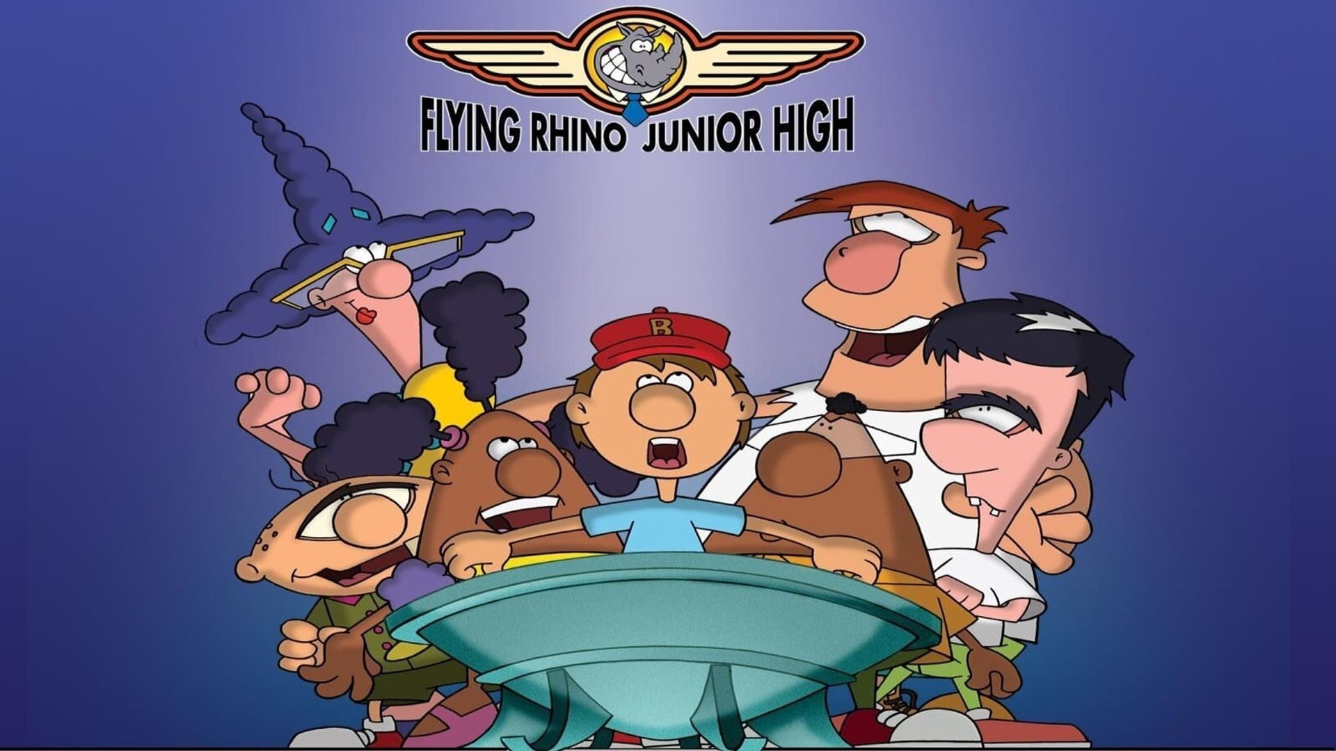 Flying Rhino Junior High background