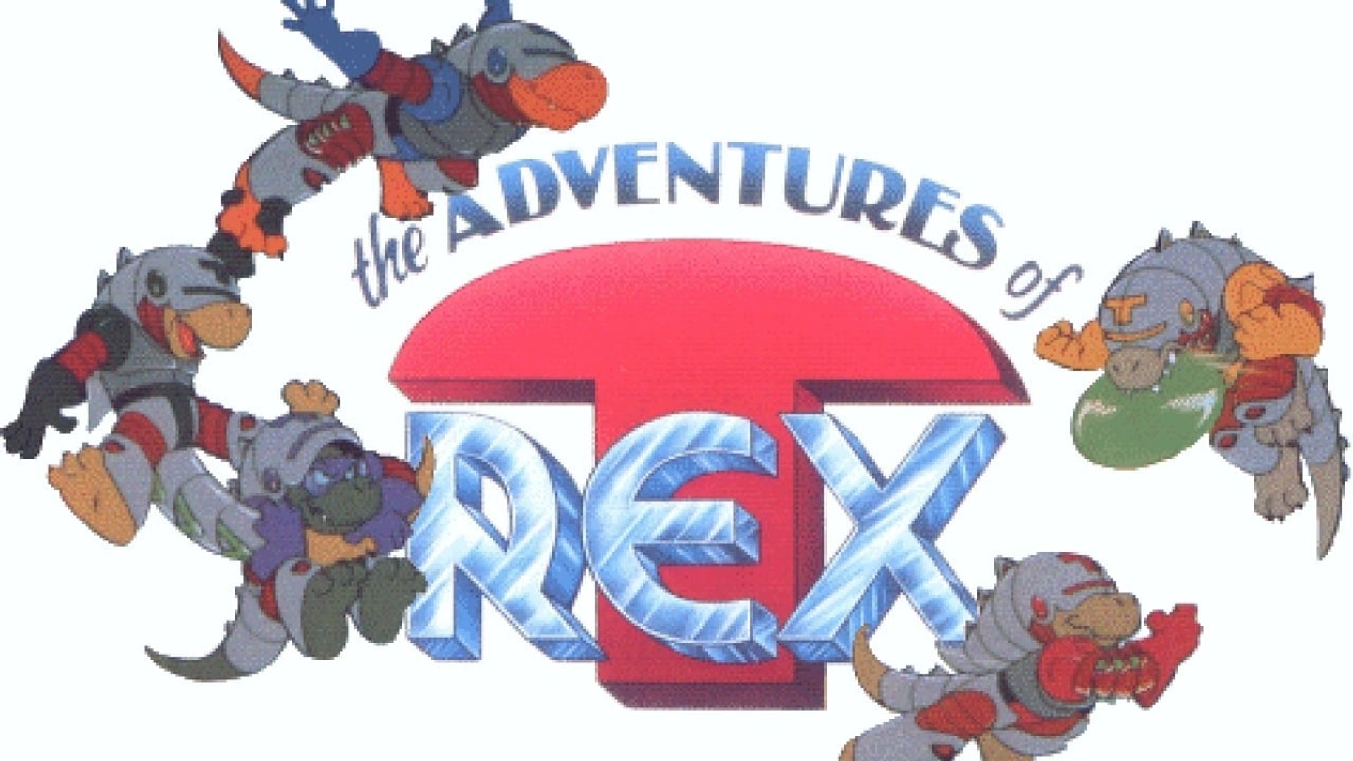The Adventures of T-Rex background