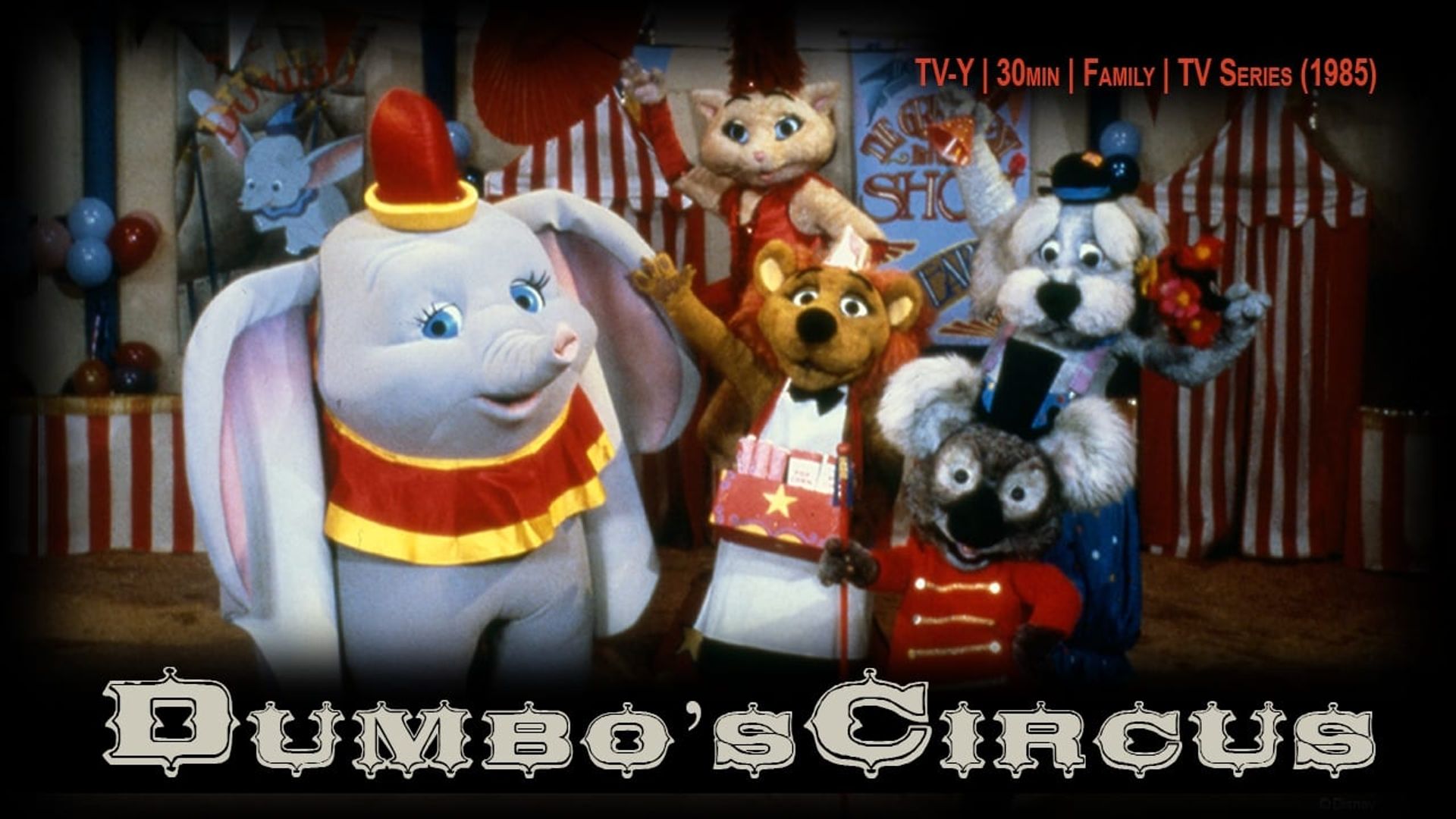 Dumbo's Circus background