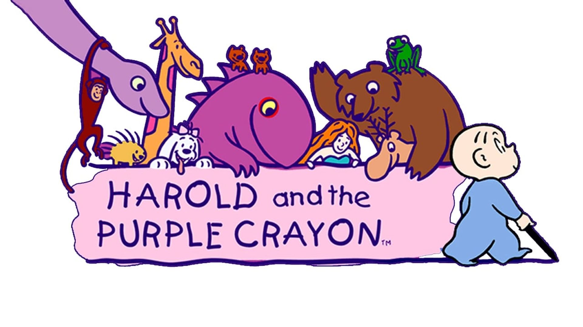 Harold and the Purple Crayon background