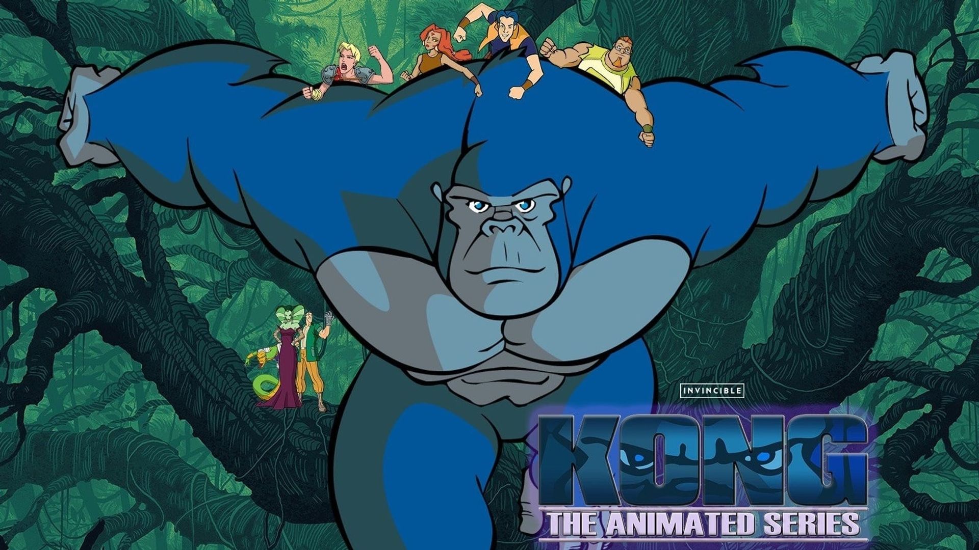 Kong: The Animated Series background