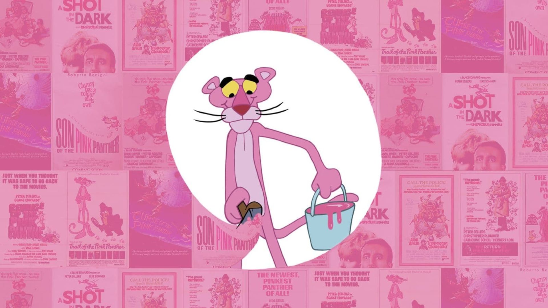 The All New Pink Panther Show background