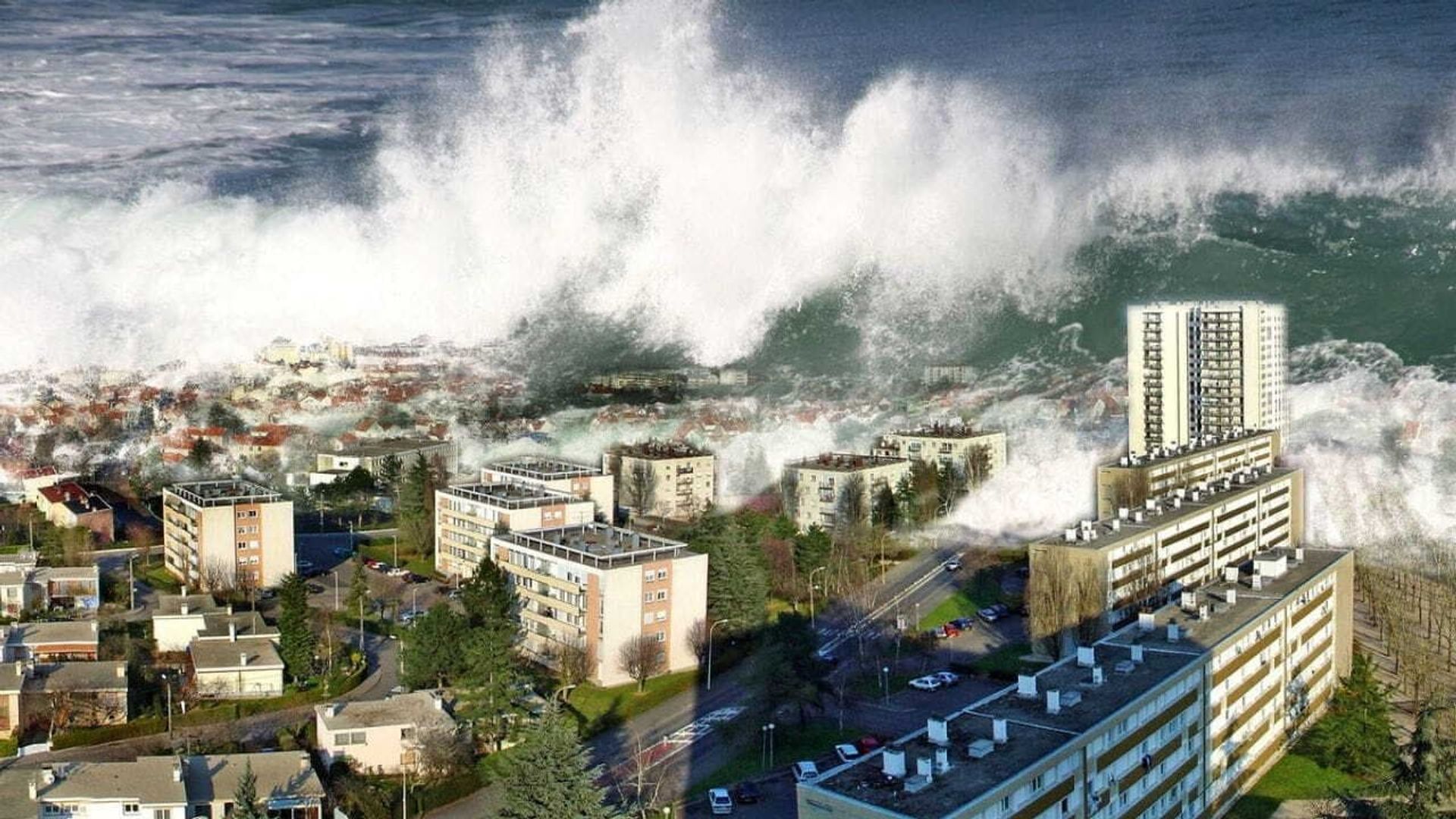 Tsunami: The Aftermath background