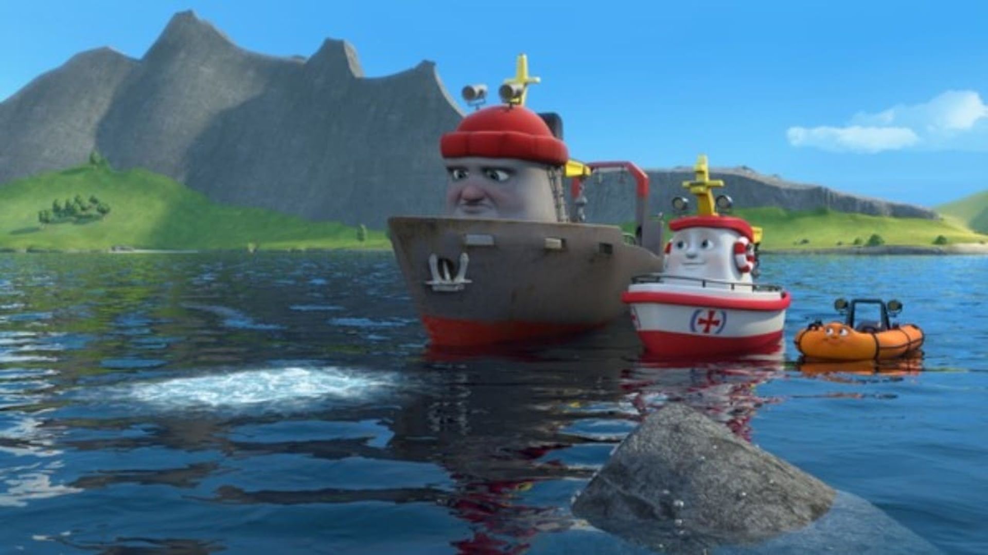 Elias: The Little Rescue Boat background