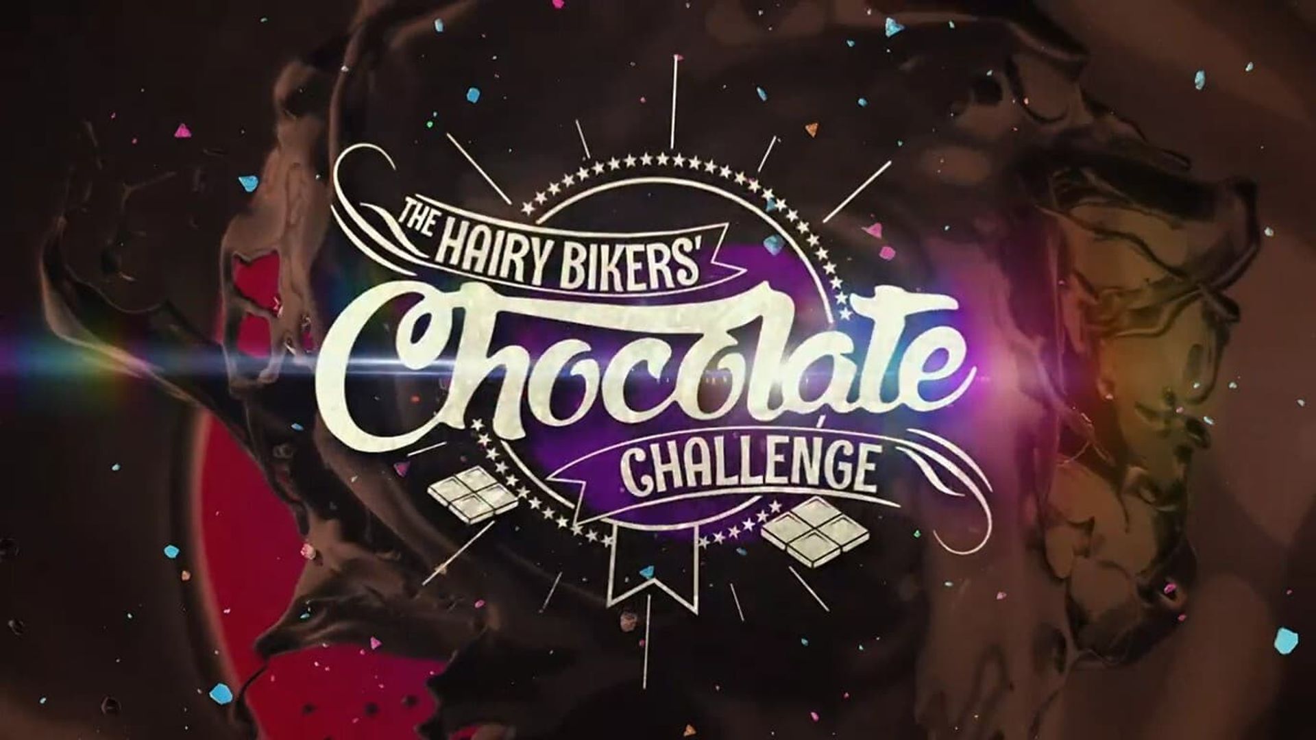 The Hairy Bikers Chocolate Challenge background