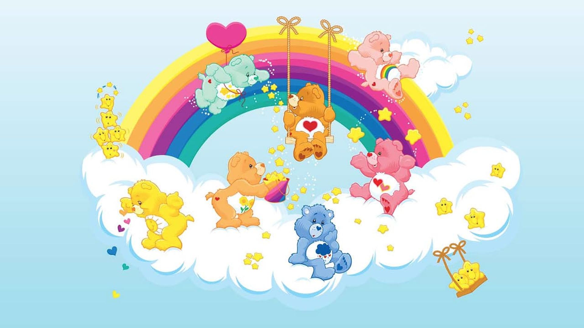 Care Bears: Adventures in Care-A-Lot background