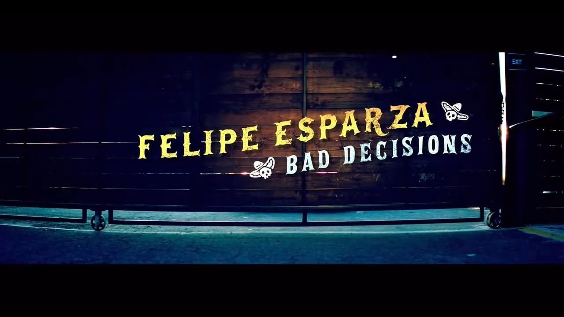Felipe Esparza: Bad Decisions background