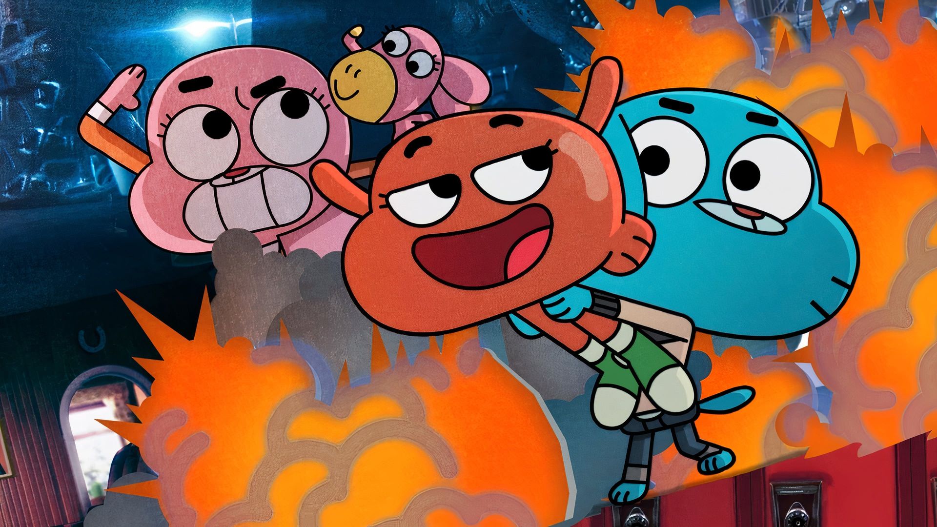 The Gumball Chronicles background