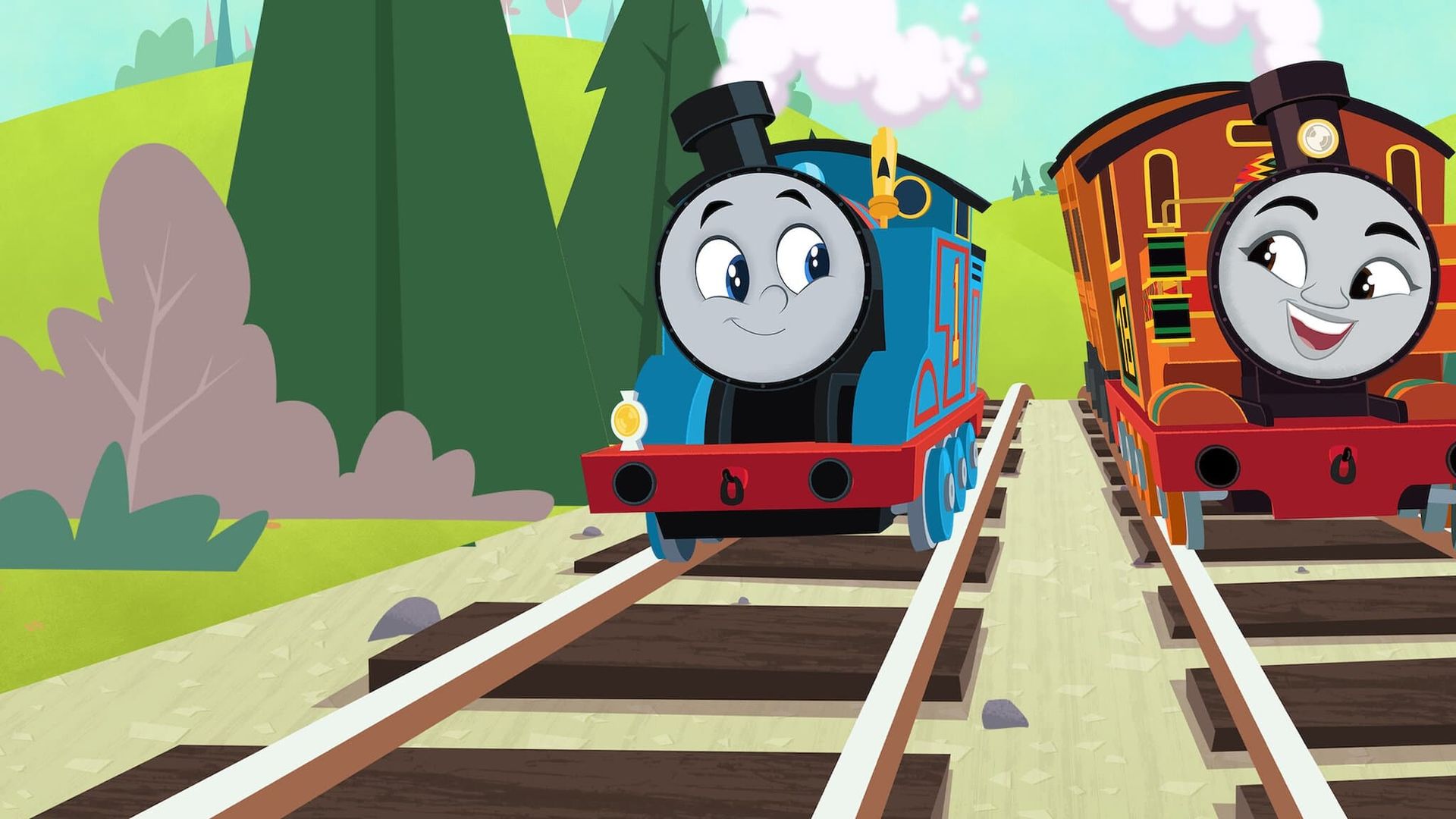 Thomas & Friends: All Engines Go background
