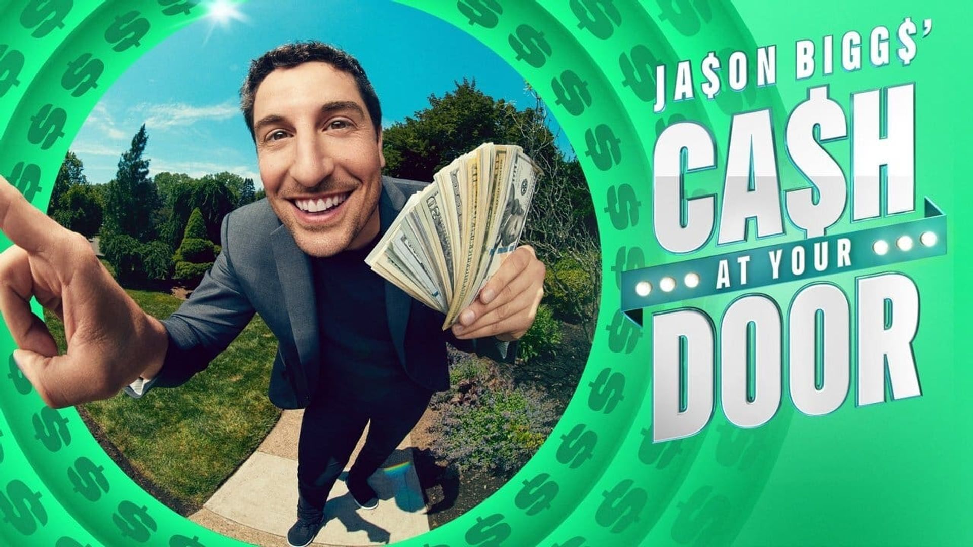 Jason Biggs' Cash at Your Door background