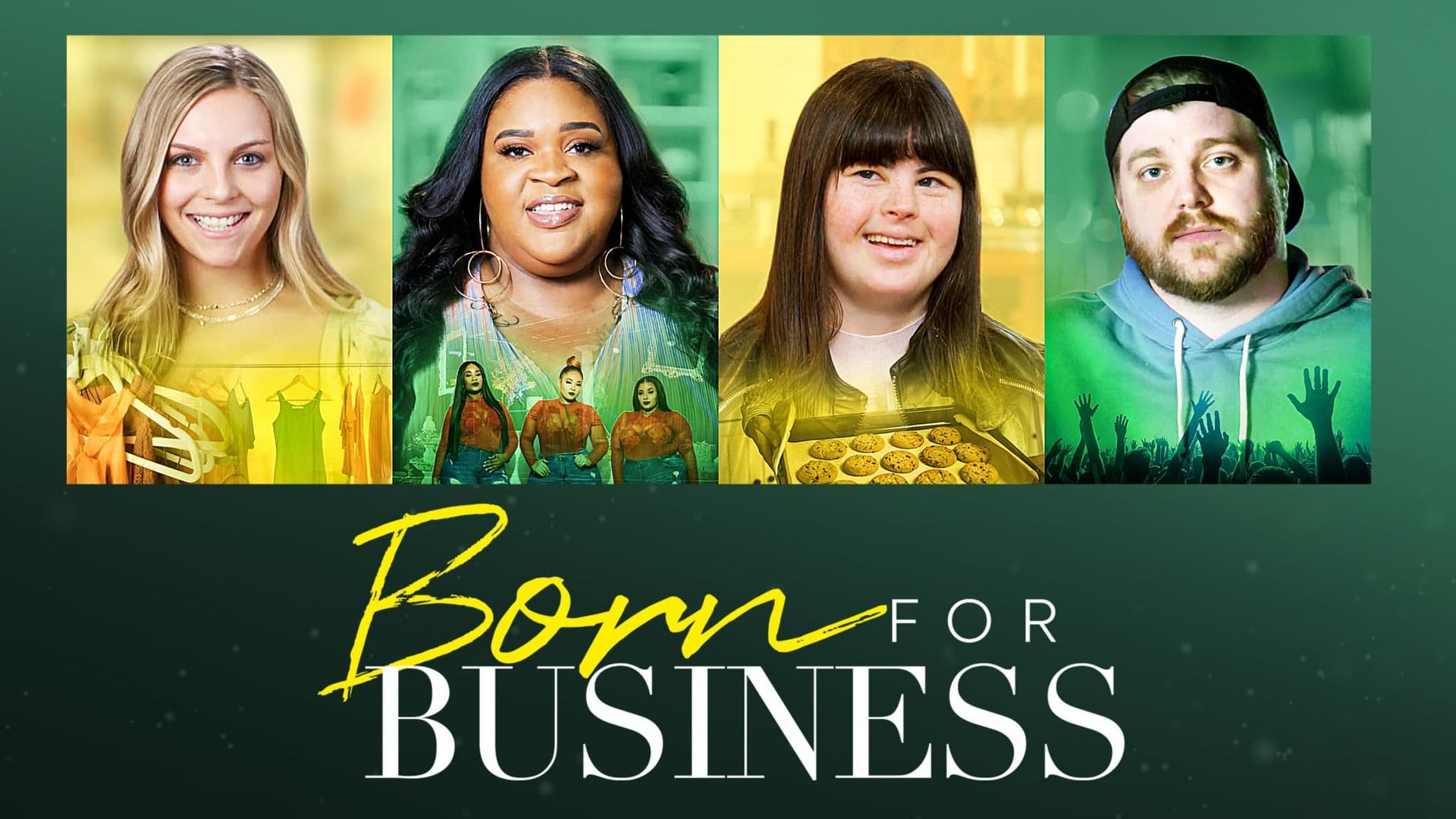 Born for Business background