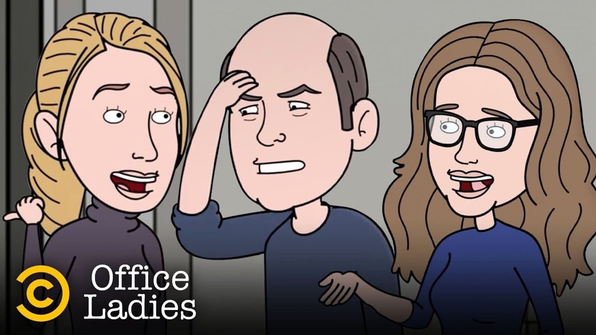 Office Ladies Animated Series background