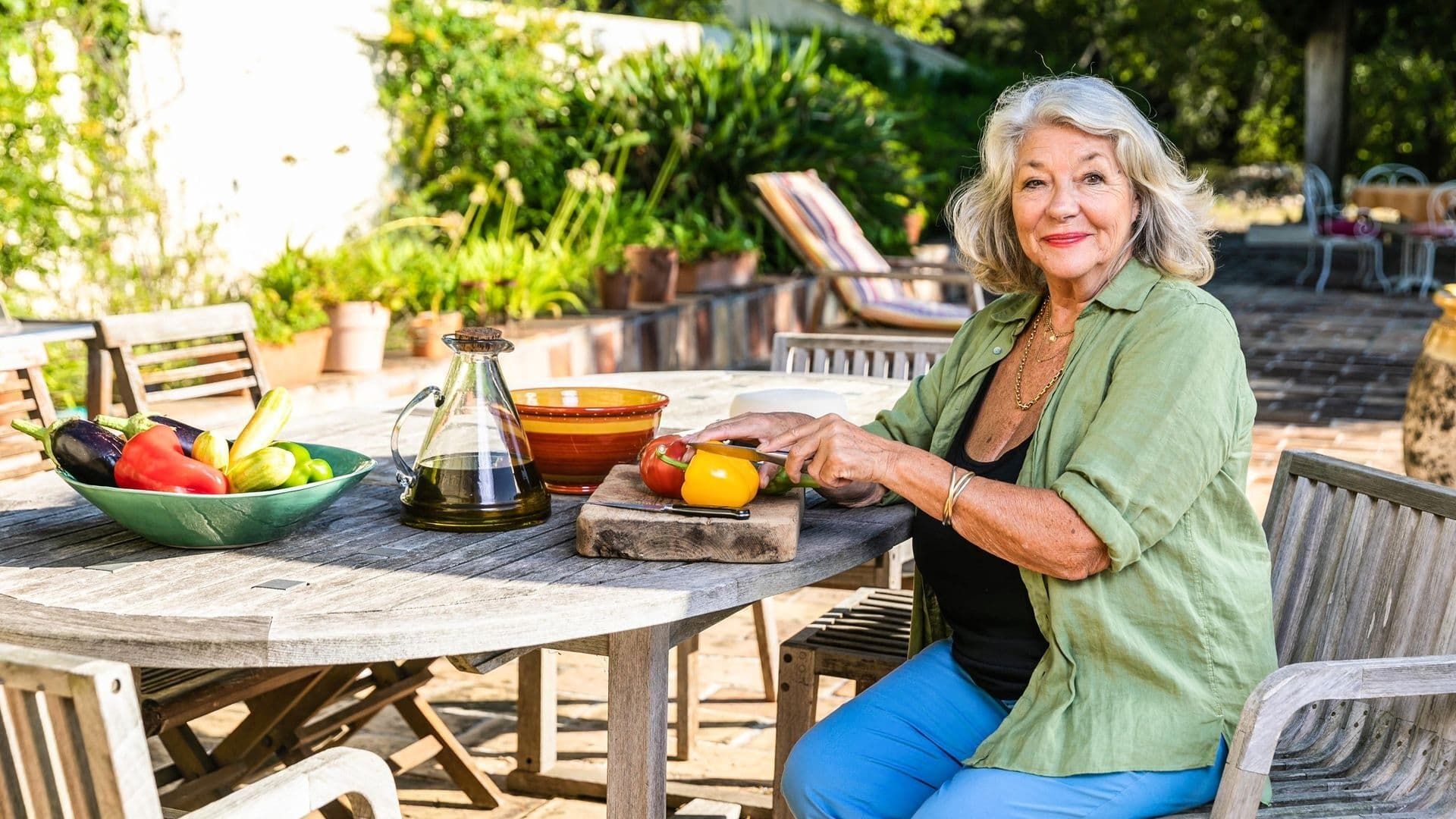 A Year in Provence with Carol Drinkwater background