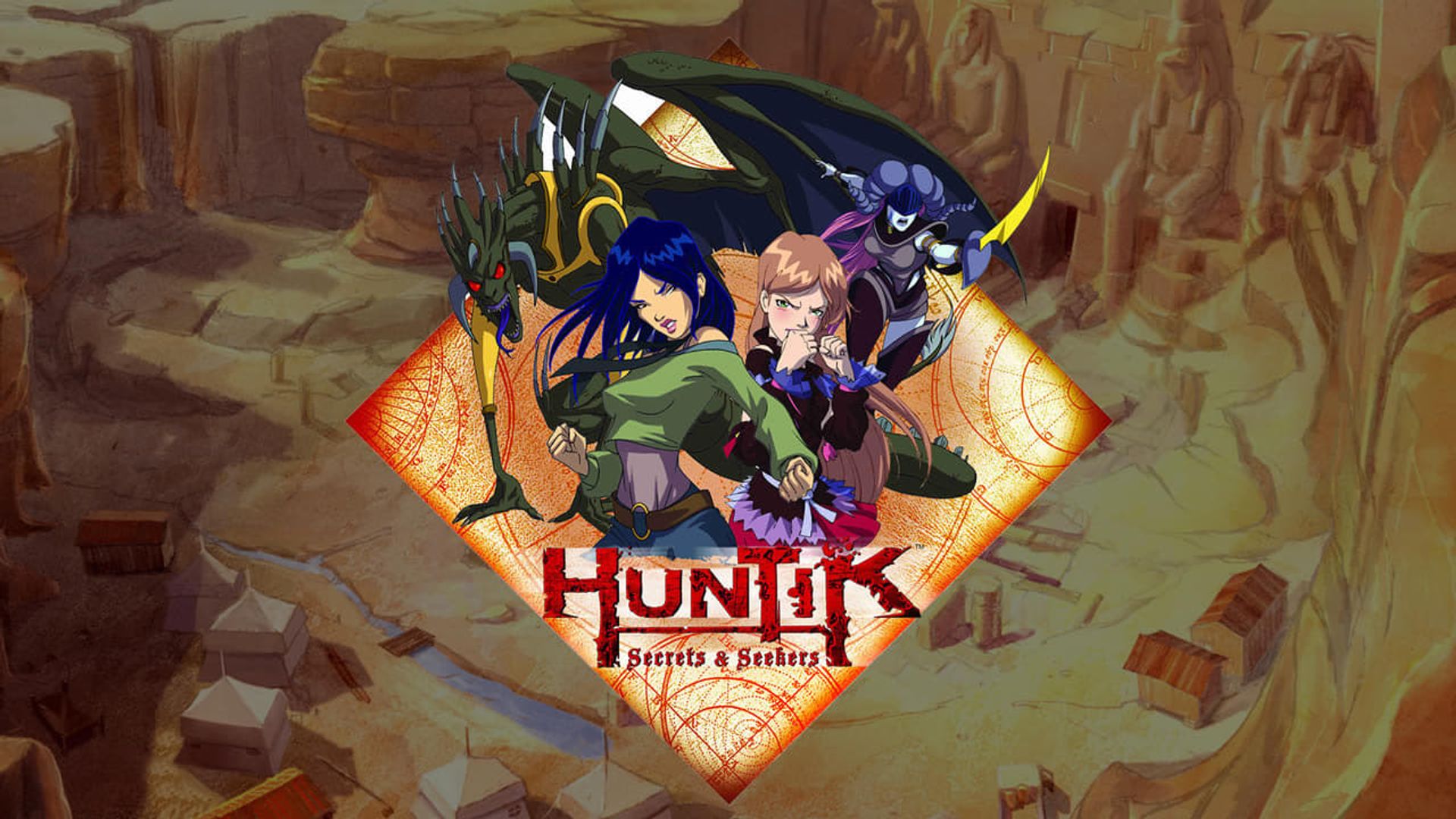 Huntik: Secrets and Seekers background