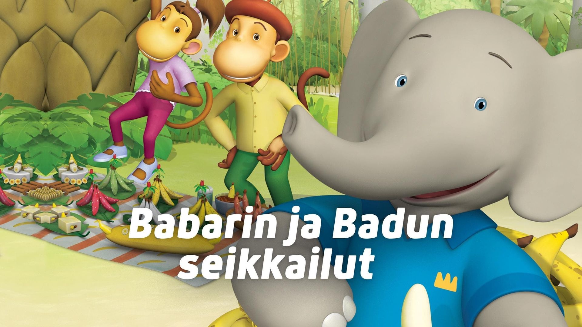 Babar and the Adventures of Badou background