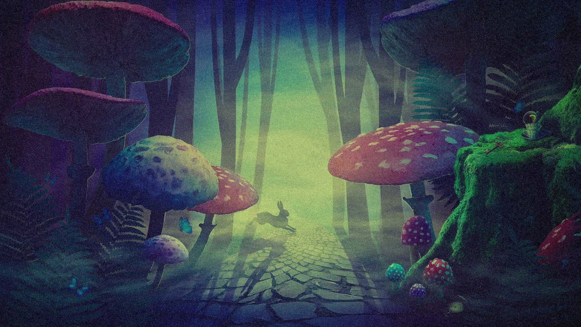 Wonderland background