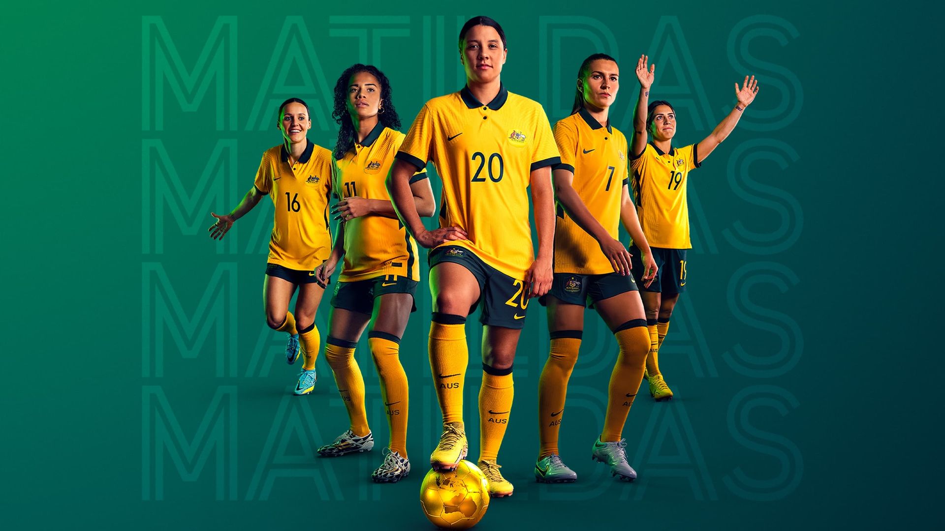 Matildas: The World at Our Feet background